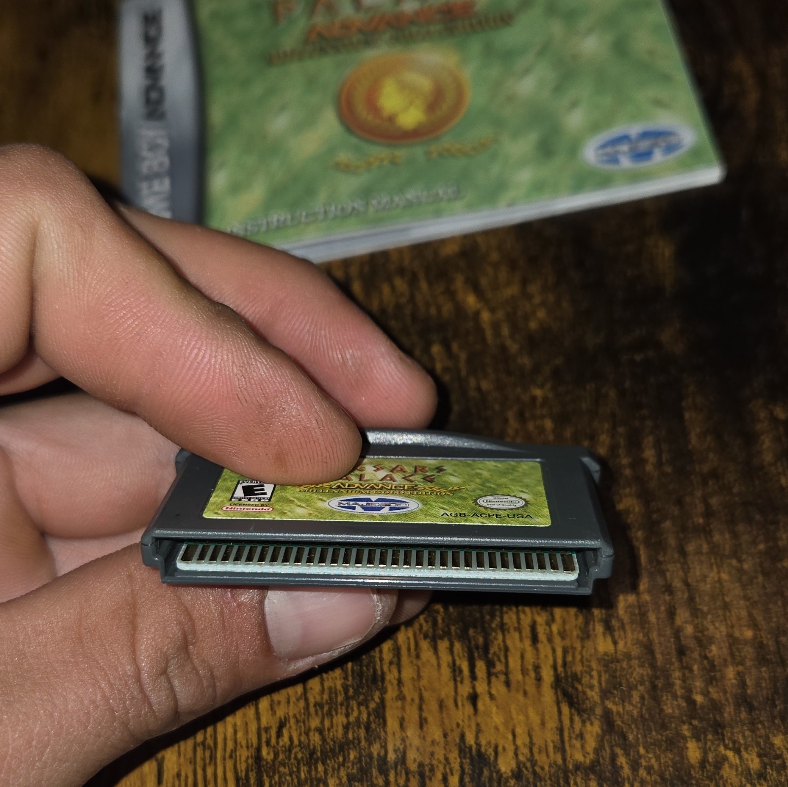 Majesco Caesars Palace Advance: Millennium Gold Edition GBA NTSC-U/C Manual
