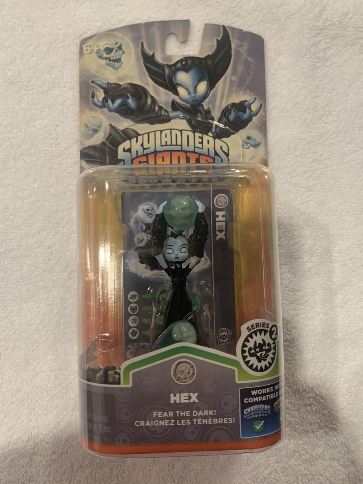Skylanders Giants Series 2 Hex VERY RARE AND VERY HARD TO FIND!!!
