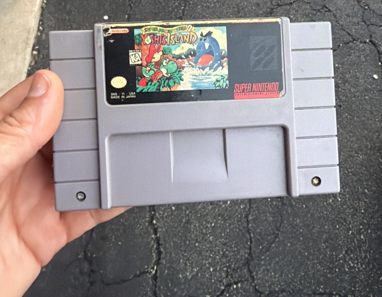 Super Mario World 2: Yoshi’s Island (SNES 1995) Tested Authentic Cartridge Only