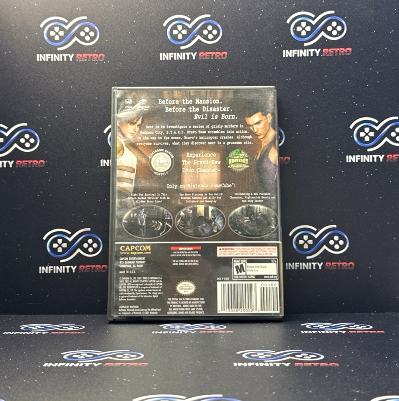 Resident Evil Zero Nintendo GameCube CIB Refurbished & Tested Free Shipping