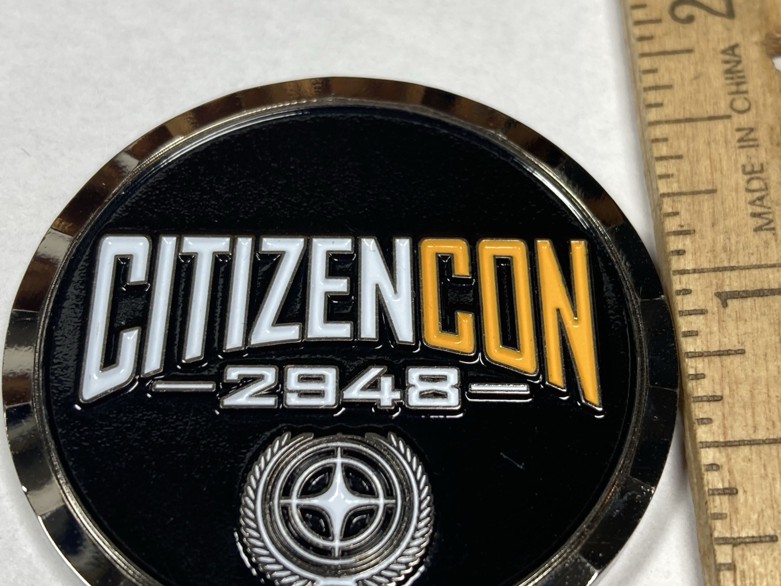 Star Citizen CitizenCon 2948 Exclusive Enameled Challenge Coin – MINT CONDITION