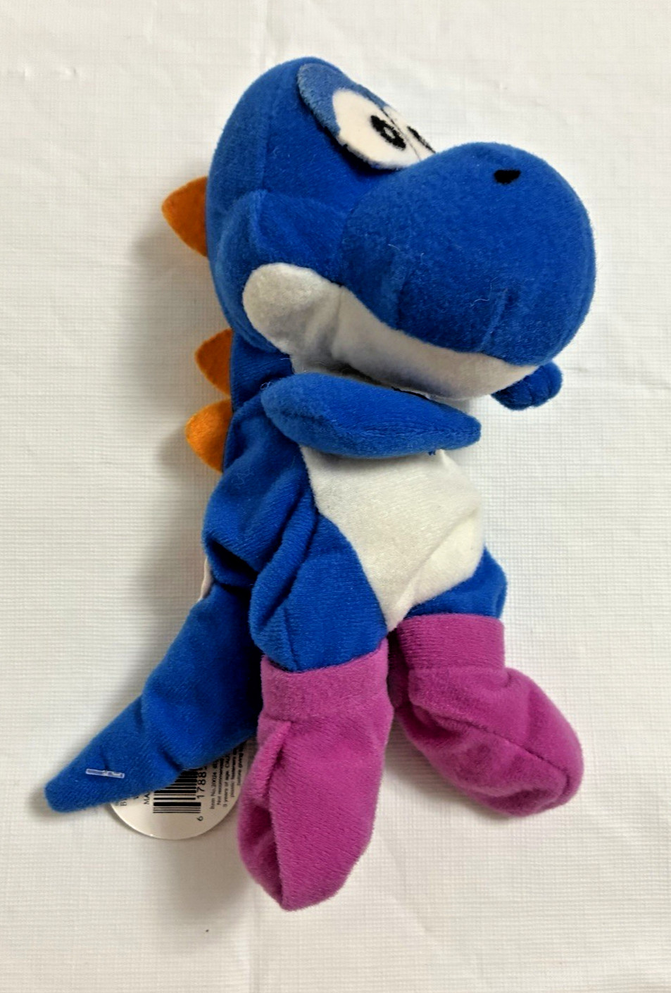 Nintendo 64 Collectibles – Blue YOSHI – Mario Bros. BD&A Beanbag – Rare Vintage!