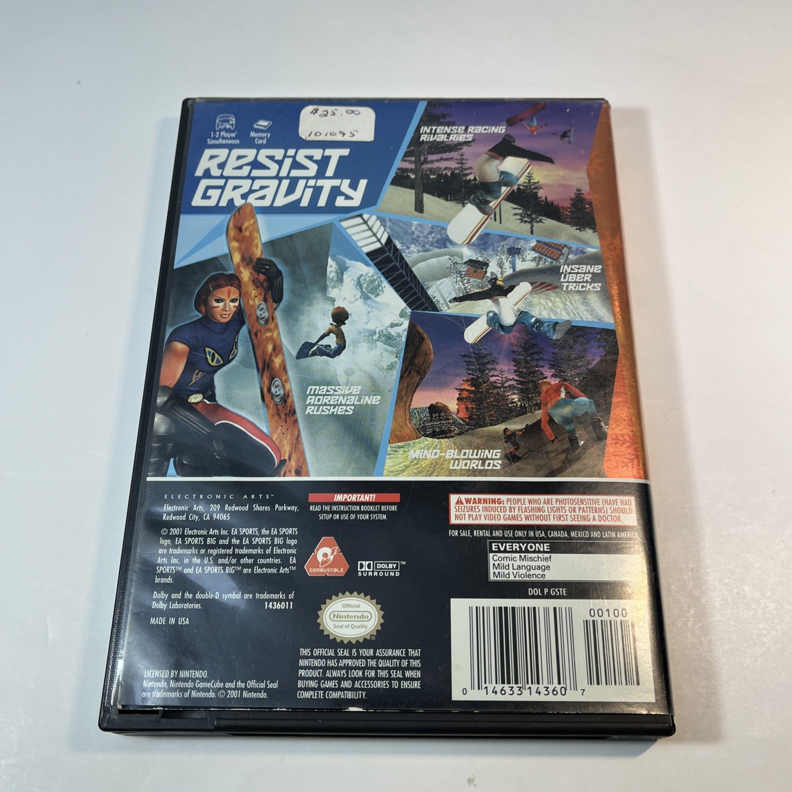 SSX Tricky (Nintendo GameCube, 2001) CIB Complete w Manual – Tested & Working