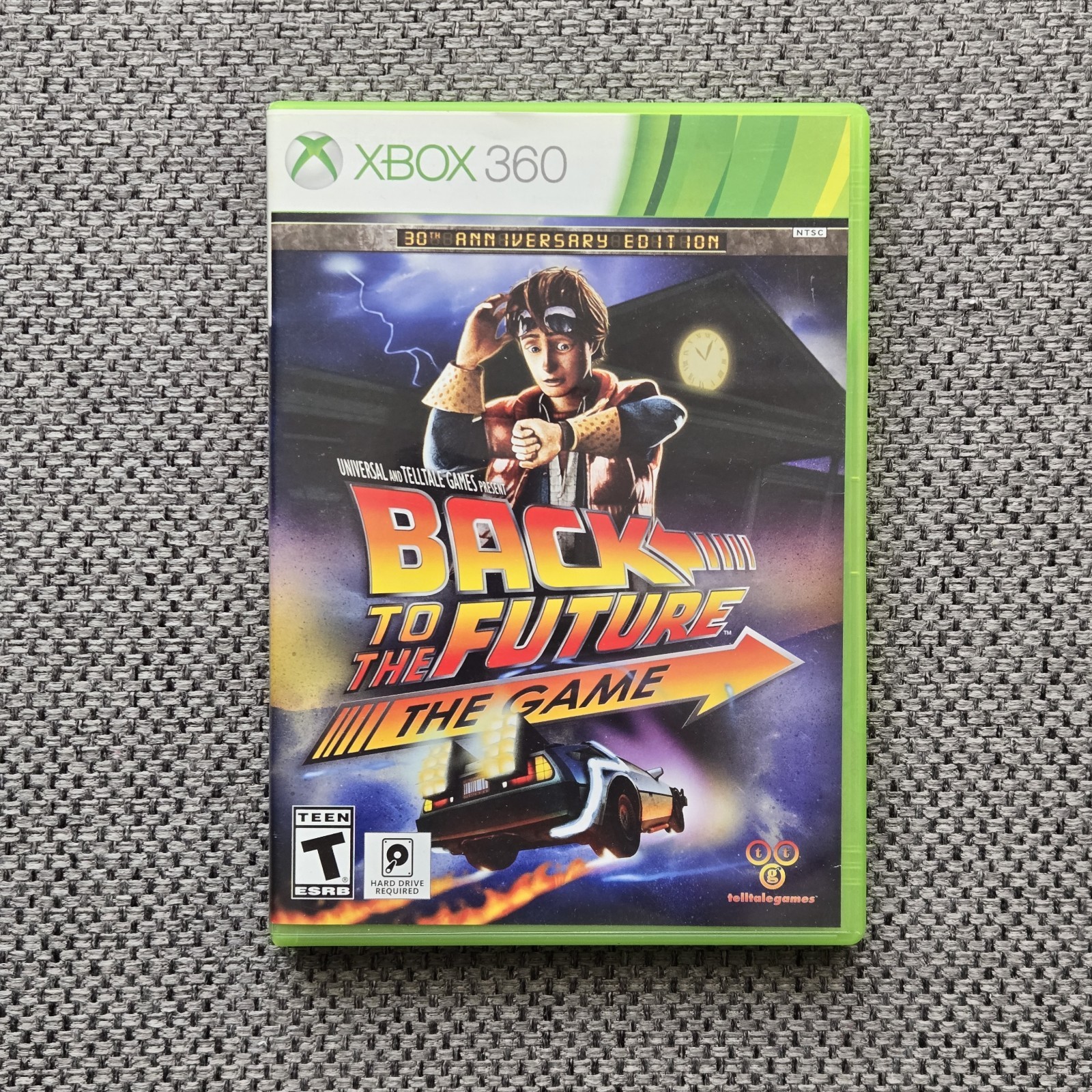 Xbox 360 Back to the Future: The Game 30th Anniversary Edition, Good Shape!