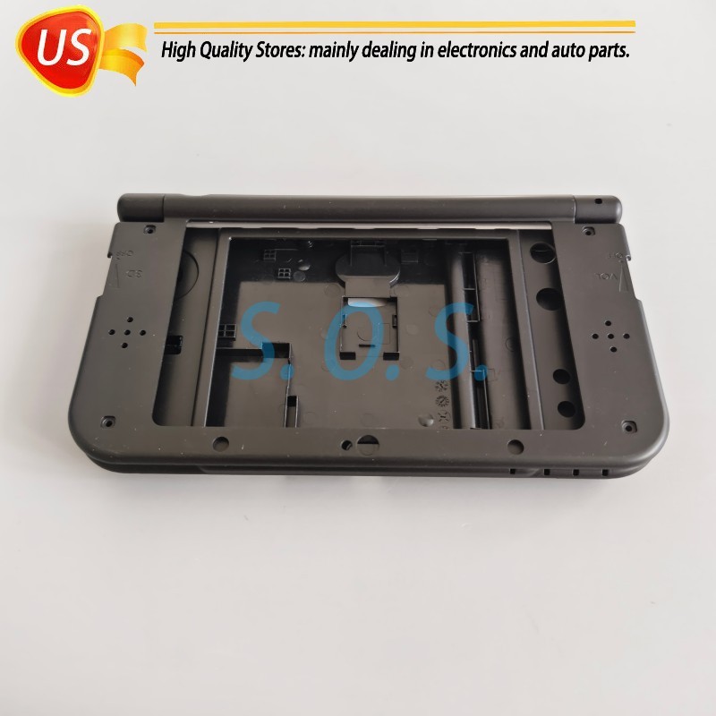 3in1 Top Bottom Middle Frame Housing Shell Case Battery Cover For New 3DS XL LL