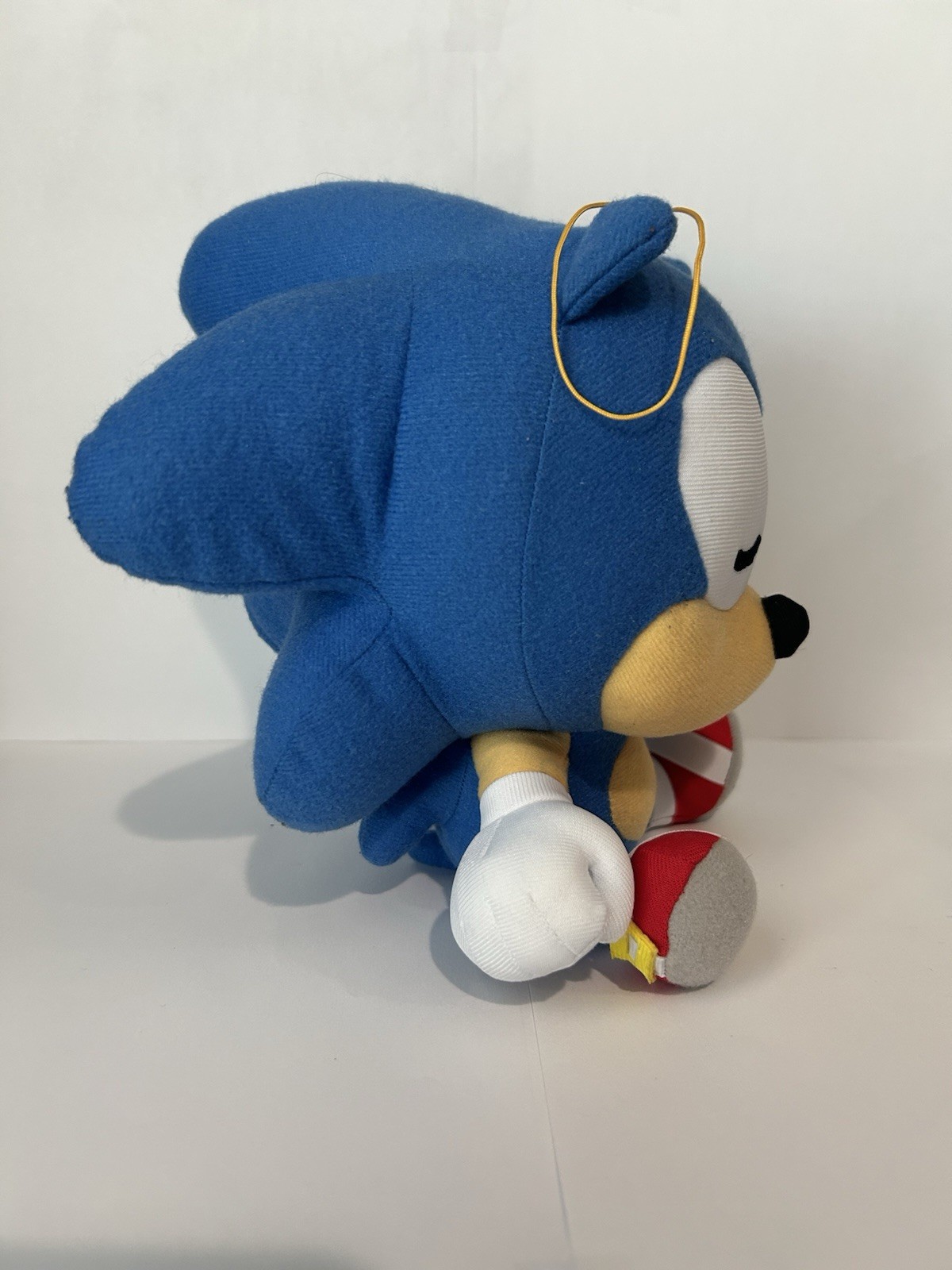 Sonic the Hedgehog Plush Doll Stuffed Toy w/ Hanging Loop, Sleeping