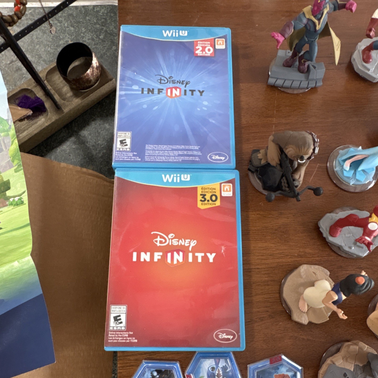Disney Infinity 2.0 3.0 Character Figure Pack Hulk Stitch Iron Man Thor