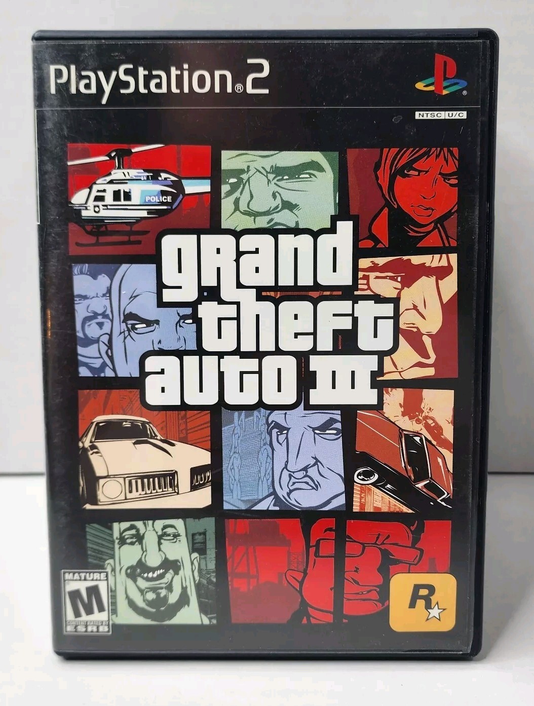 Grand Theft Auto III (Sony PlayStation 2, PS2 2003) w/ Manual & Map Included