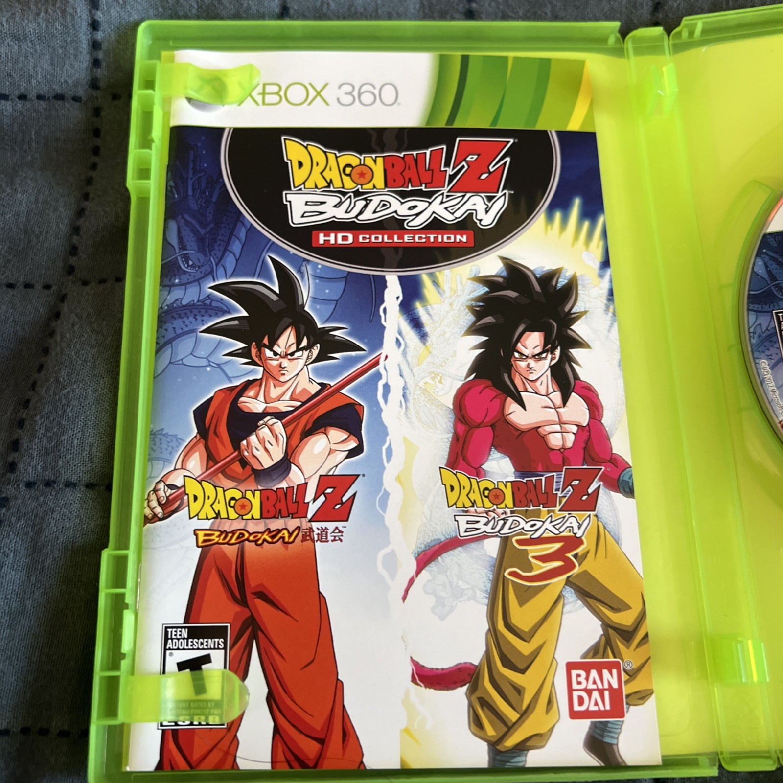 Dragon Ball Z: Budokai HD Collection (Microsoft Xbox 360 2012) Complete – Tested