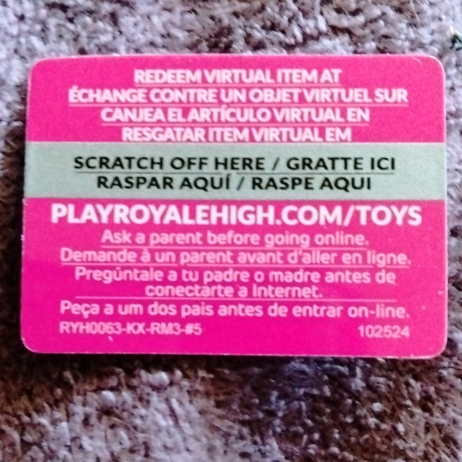 Royale High Carmilla’s Necklace Virtual Item Code Roblox CODE ONLY Kitty Klaws