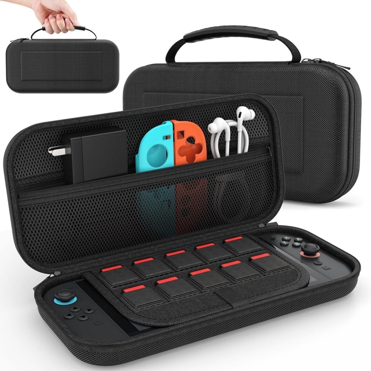Portable Carrying Case Hard Shell Pouch Travel Game Bag for Nintendo Switch 2