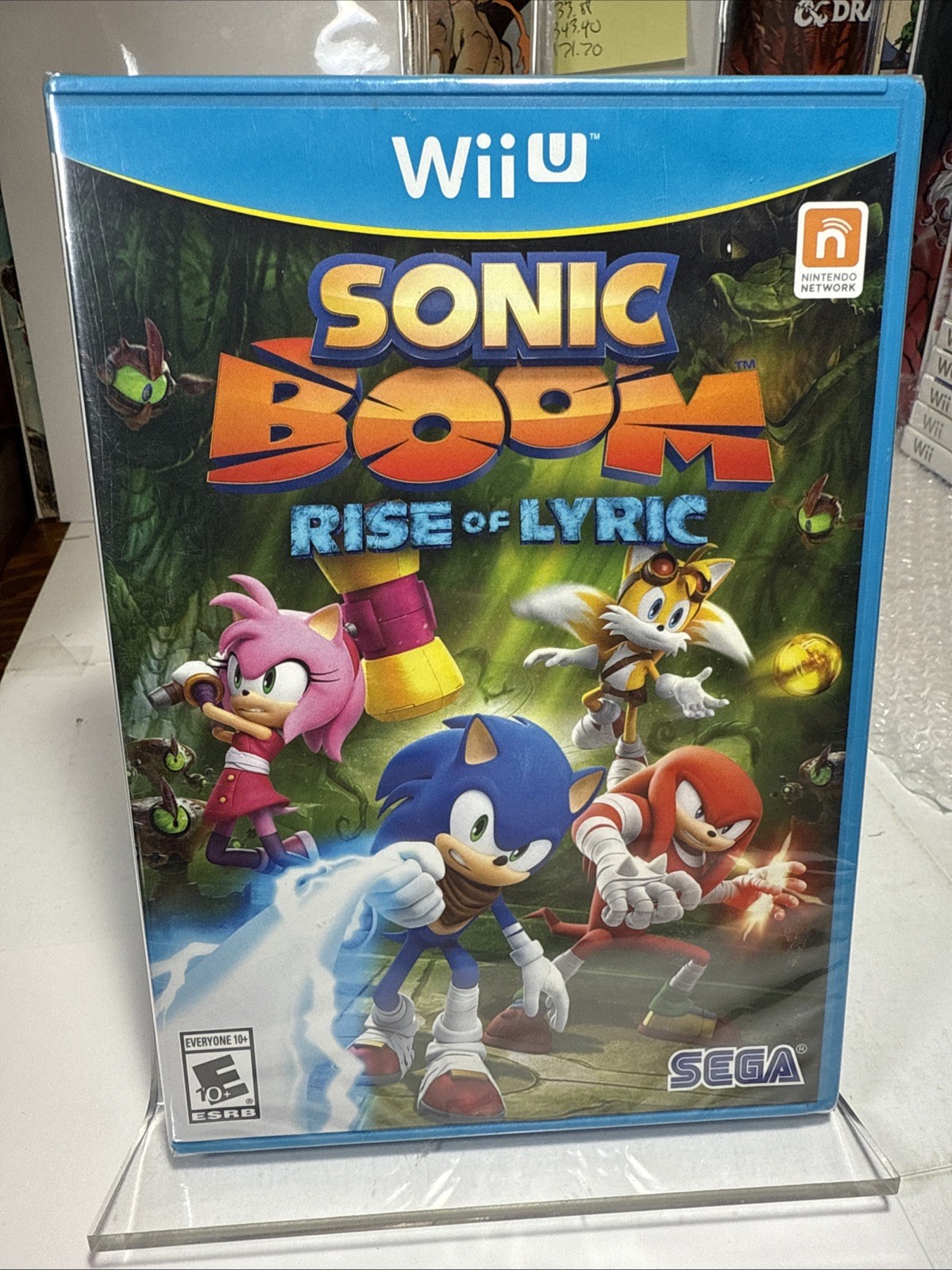 NEW! Sonic Boom Rise Of Lyric Nintendo Wii U Brand New Factory Sealed