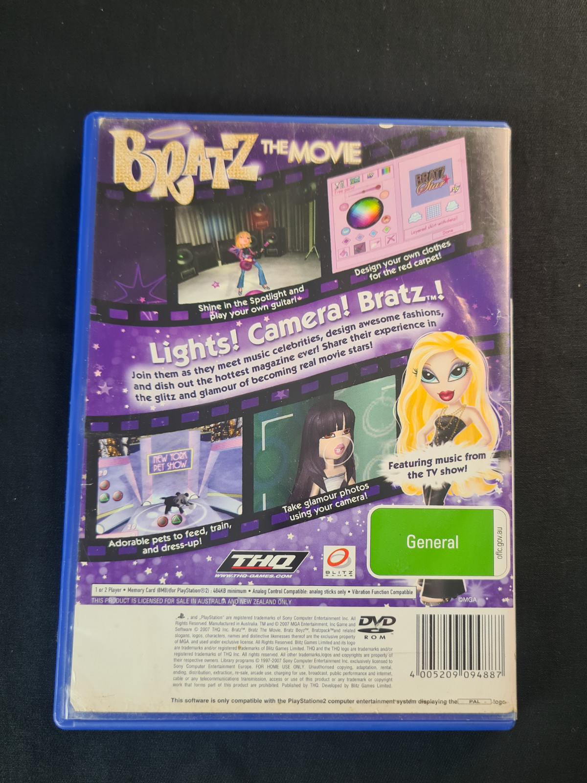 Bratz: The Movie PAL (PS2) ~ Complete / Good Condition!