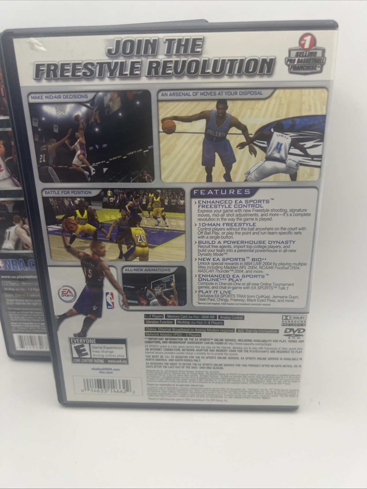 Basketball Games Lot of 6 NBA Live NCAA March Madness The Life Playstation 2 PS2