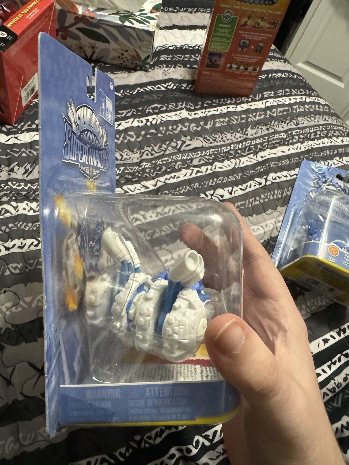 skylanders superchargers power blue gold rusher Varient (brand New In Box)