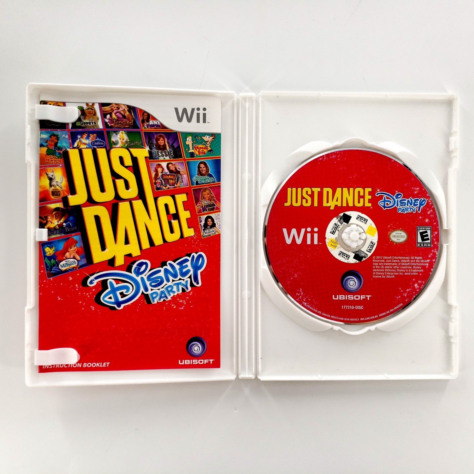 Just Dance: Disney Party (Nintendo Wii, 2012) Complete Tested & Works