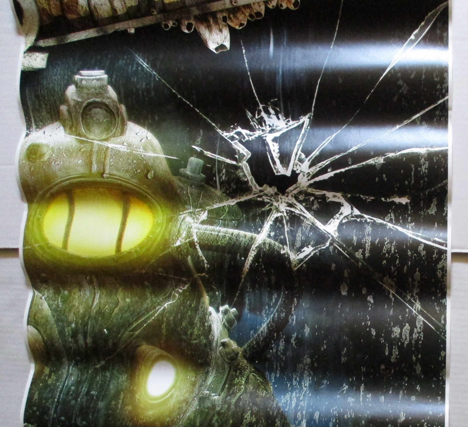 Bioshock 2 Hollywood Video Store 56×48″ 2-Piece Window Sticker Poster 2010 PS3