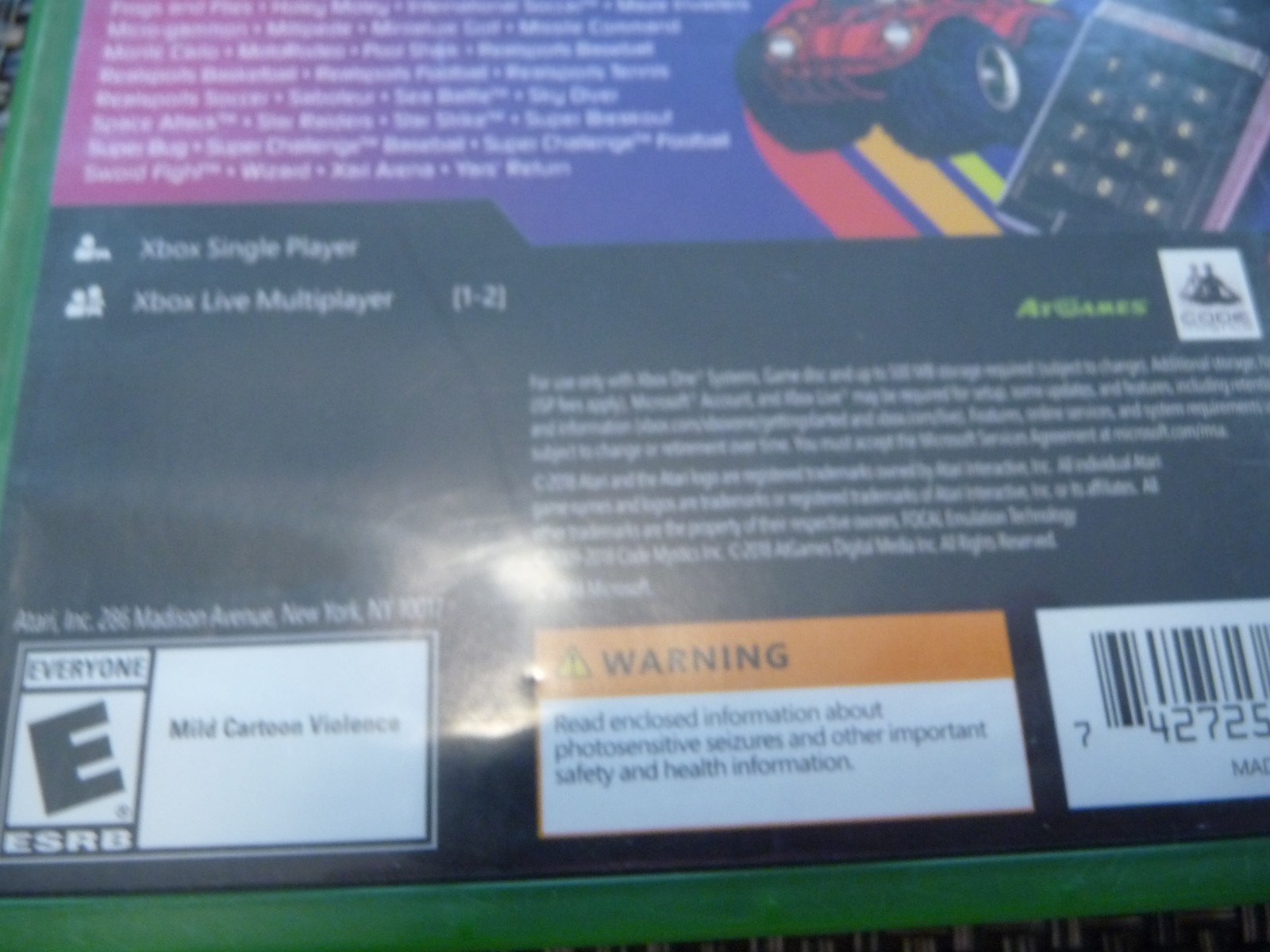 Atari Flashback Classics Vol. 3 (Xbox One) – decent, tested!