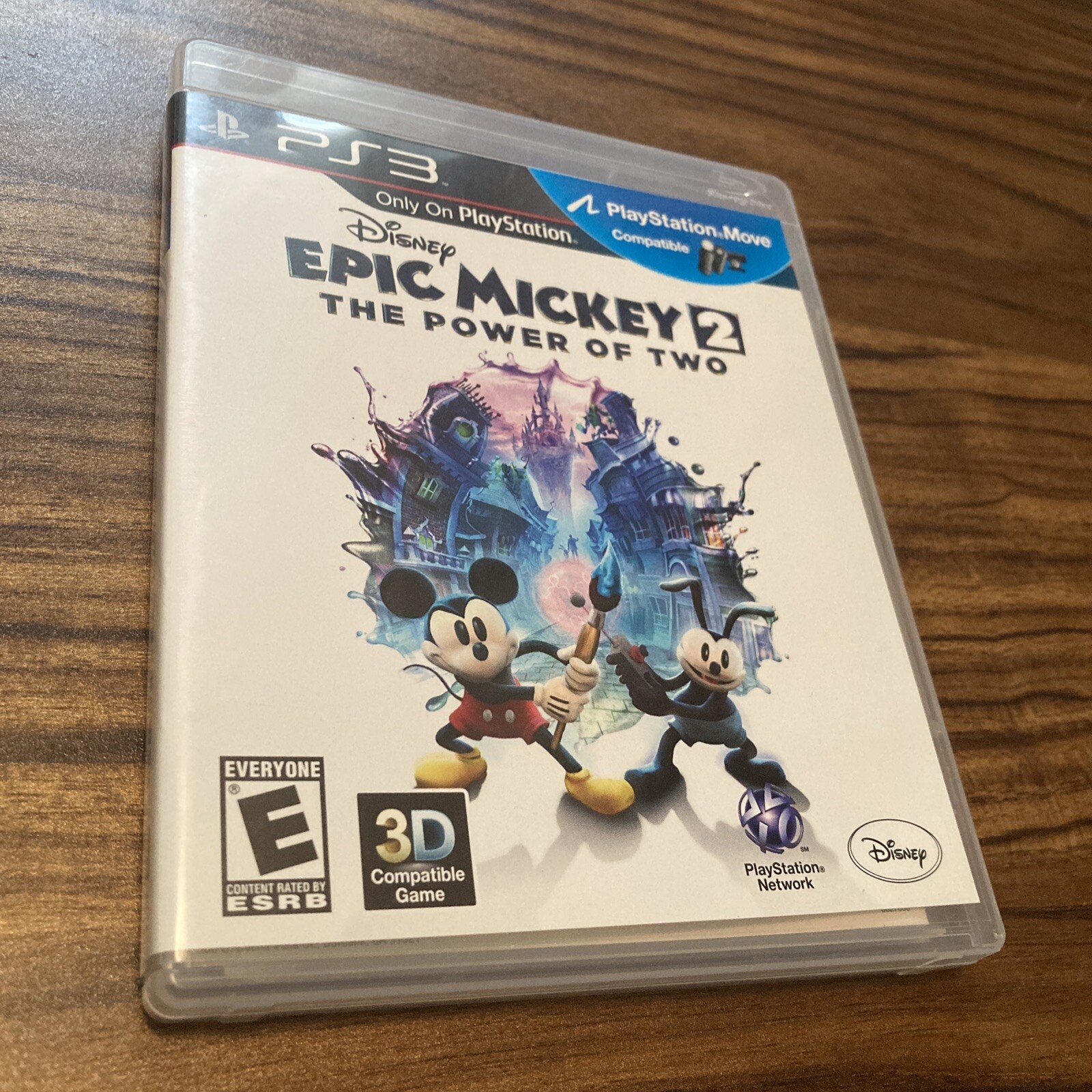 PS3 DISNEY EPIC MICKEY 2 THE POWER OF TWO Not For Resale Edition