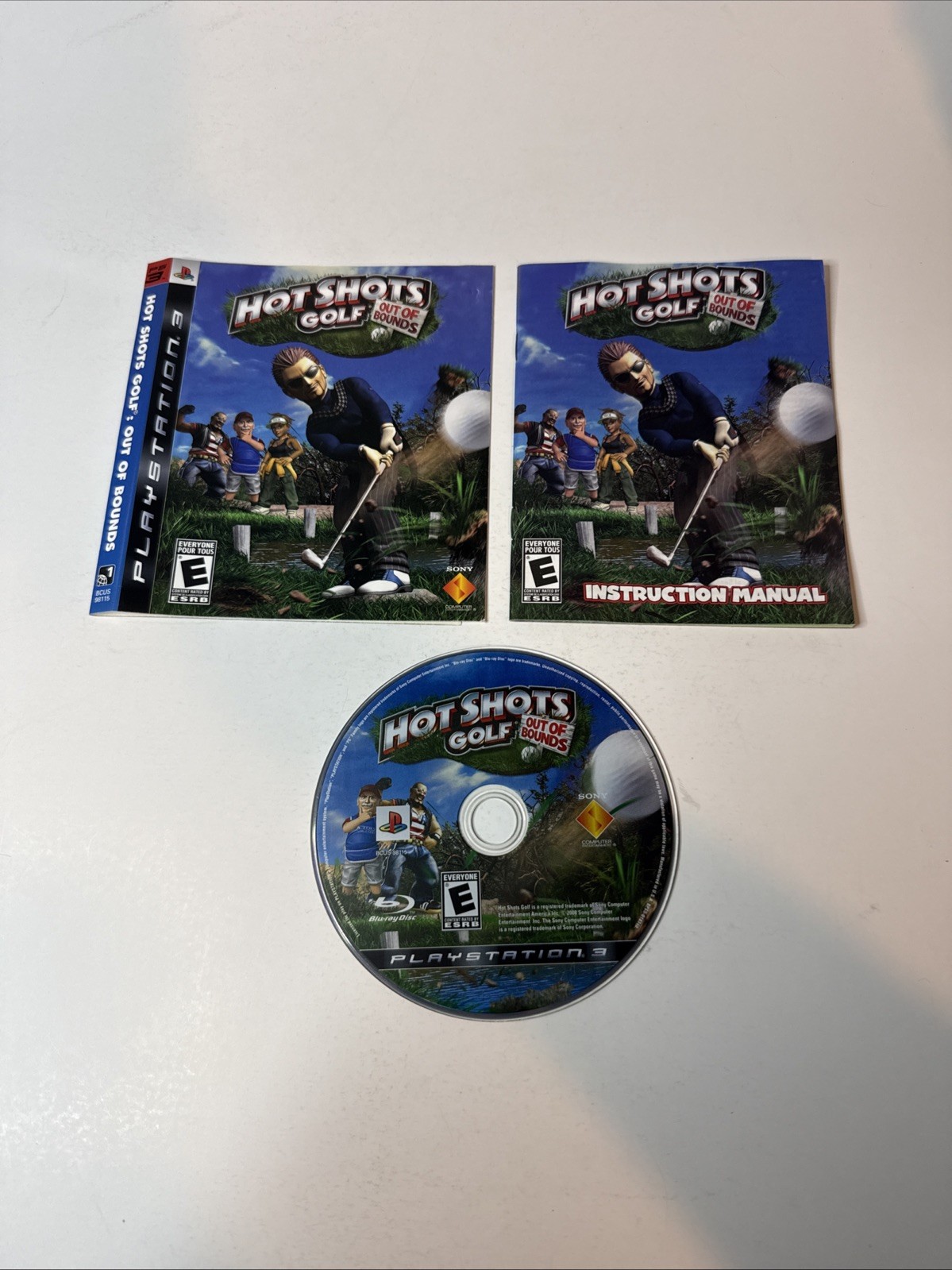 Hot Shots Golf: Out of Bounds (Sony PlayStation 3, 2008) TESTED