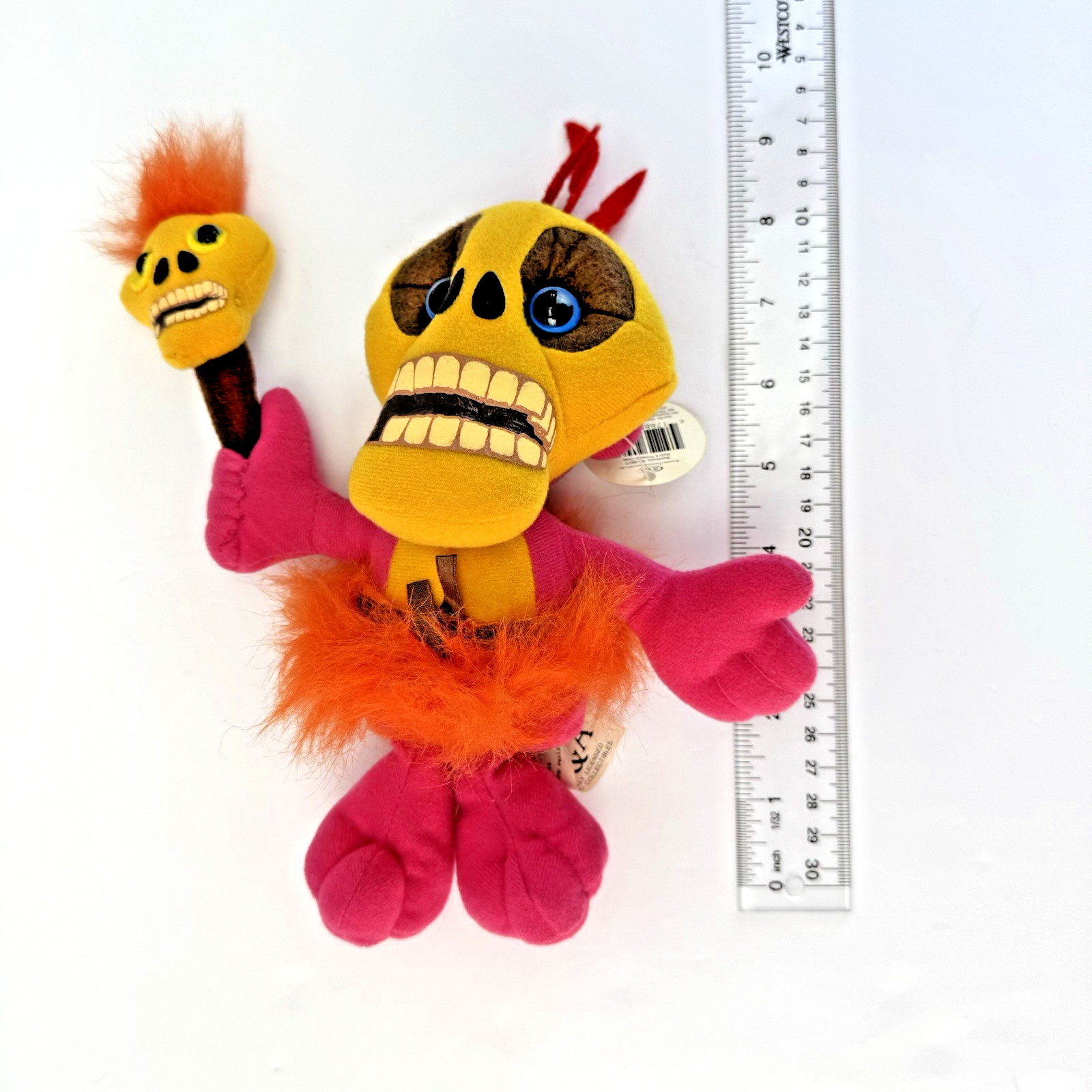 Vintage Banjo-Kazooie Mumbo Jumbo Plush Nintendo 64 BD&A Collectible Small NWT
