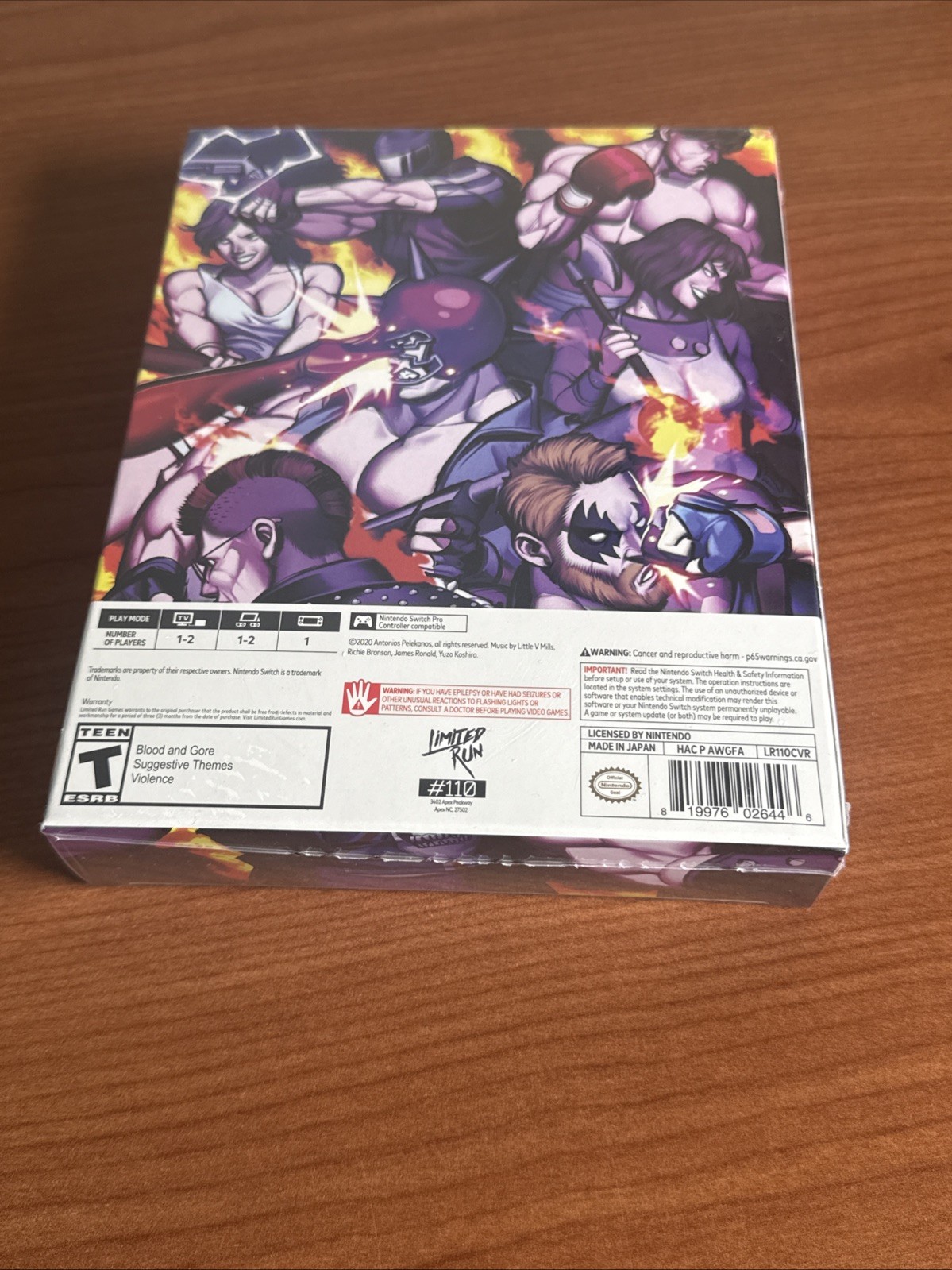 The TakeOver Collector’s Edition Nintendo Switch Limited Run #110 New Sealed