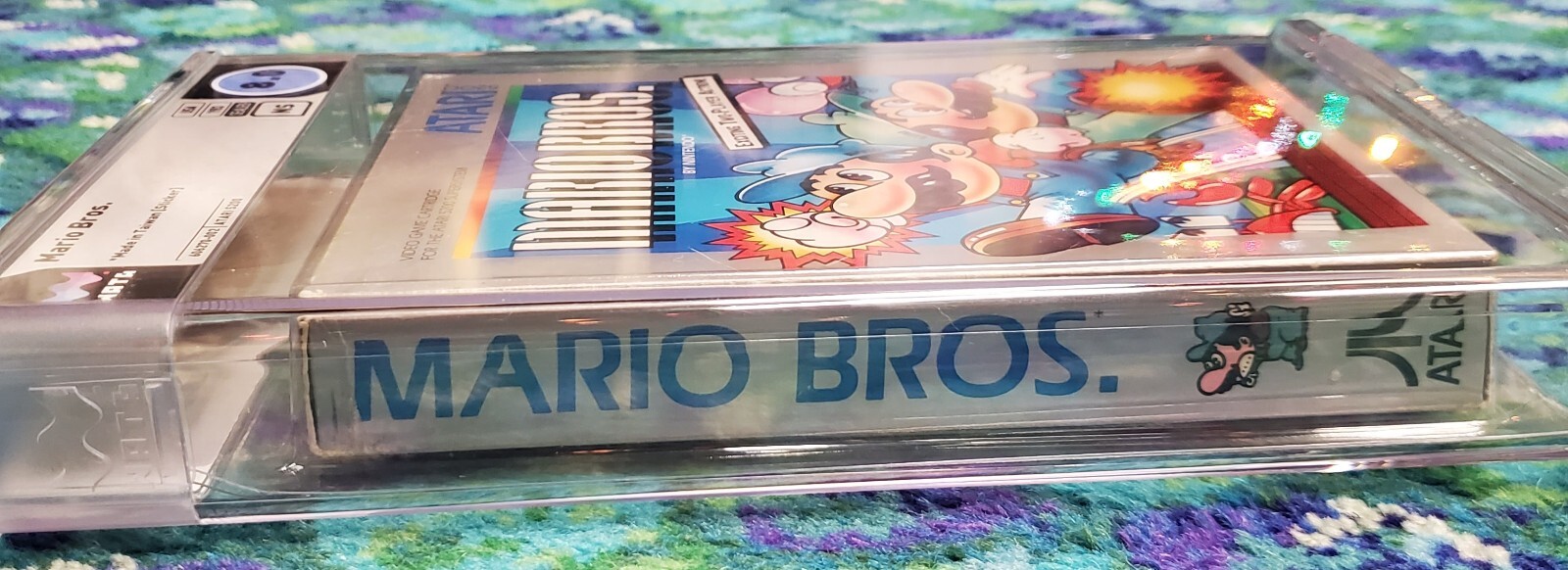 Atari 5200 – Mario Bros. by Nintendo – Sealed NOS Unopened – WATA Graded 8.0
