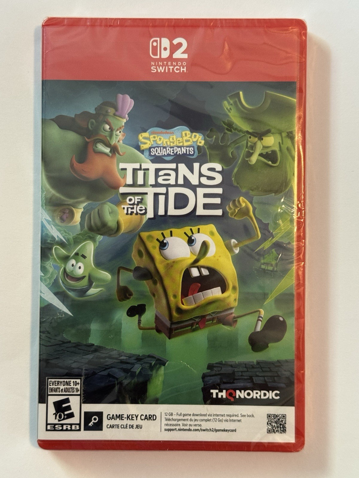 THQ Nordic SpongeBob Titans of the Tide Game-Key Card – Switch 2