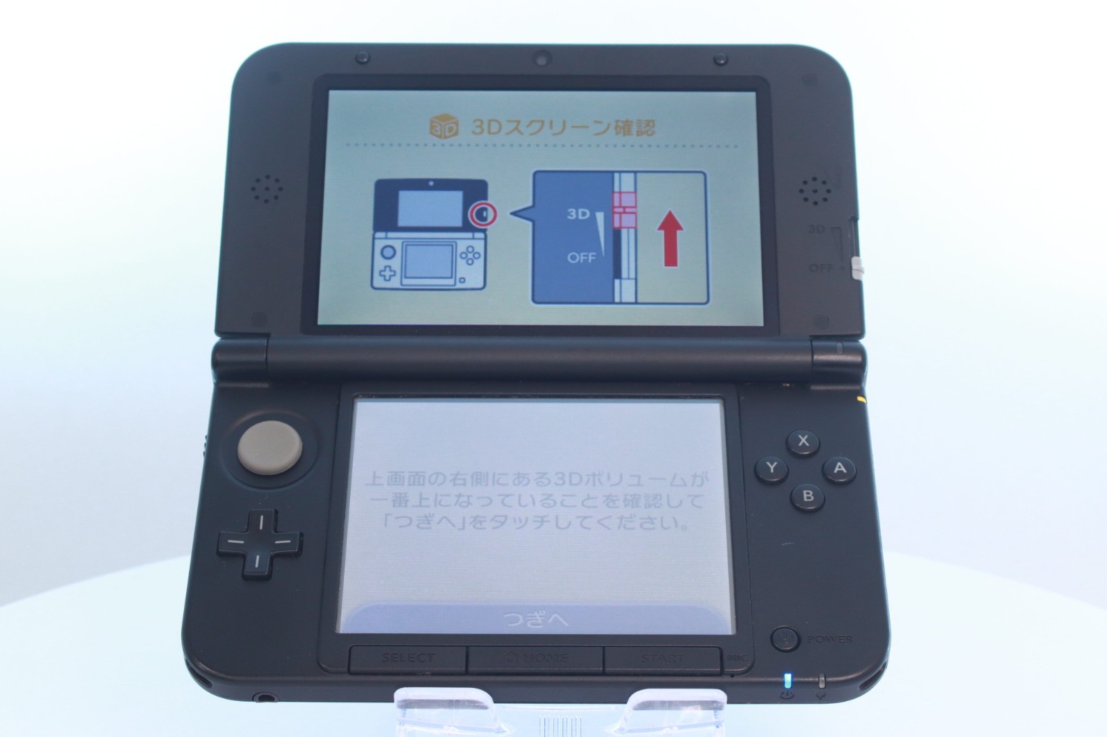 JP Game Nintendo 3DS LL XL Blue Black [Rank :B] Region-locked
