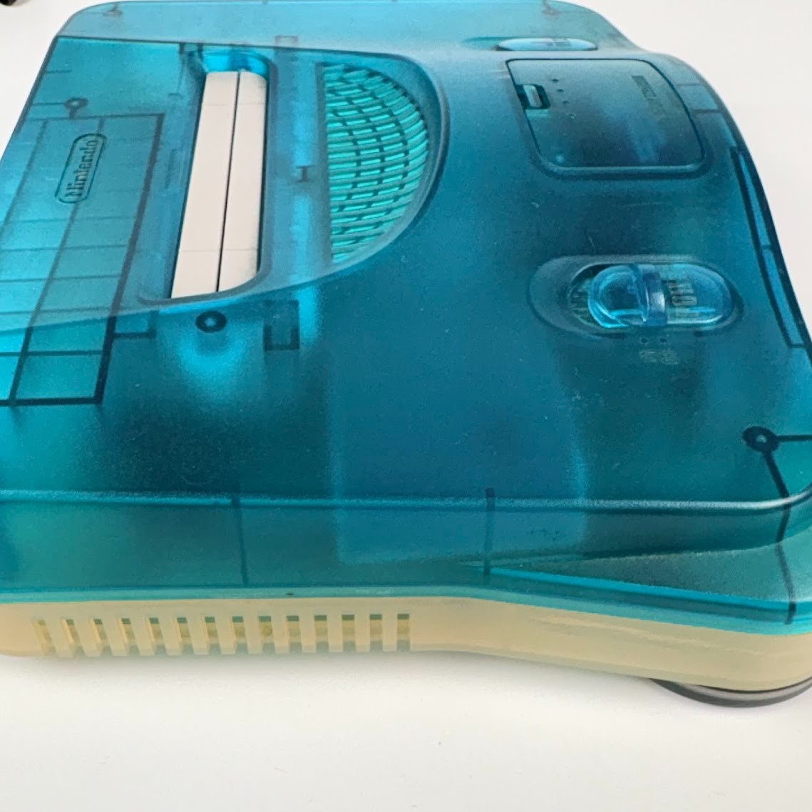 Nintendo N64 Ice Blue Console Set (Jumper Pak) Modified to Play US/Jp Games