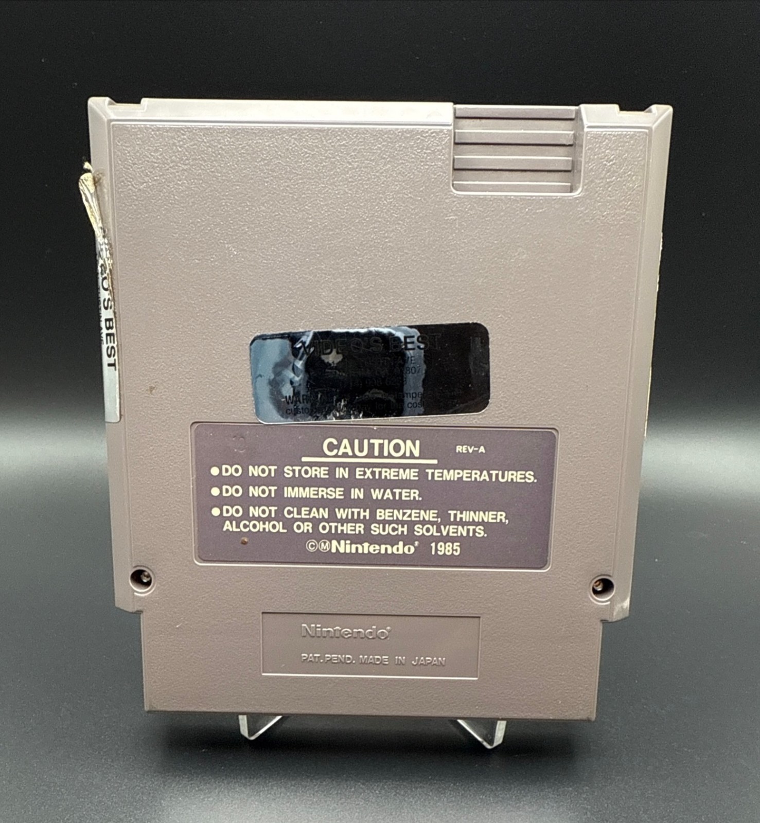 NES Back to the Future Game in Original Box MISSING MANUAL (1989) Nintendo