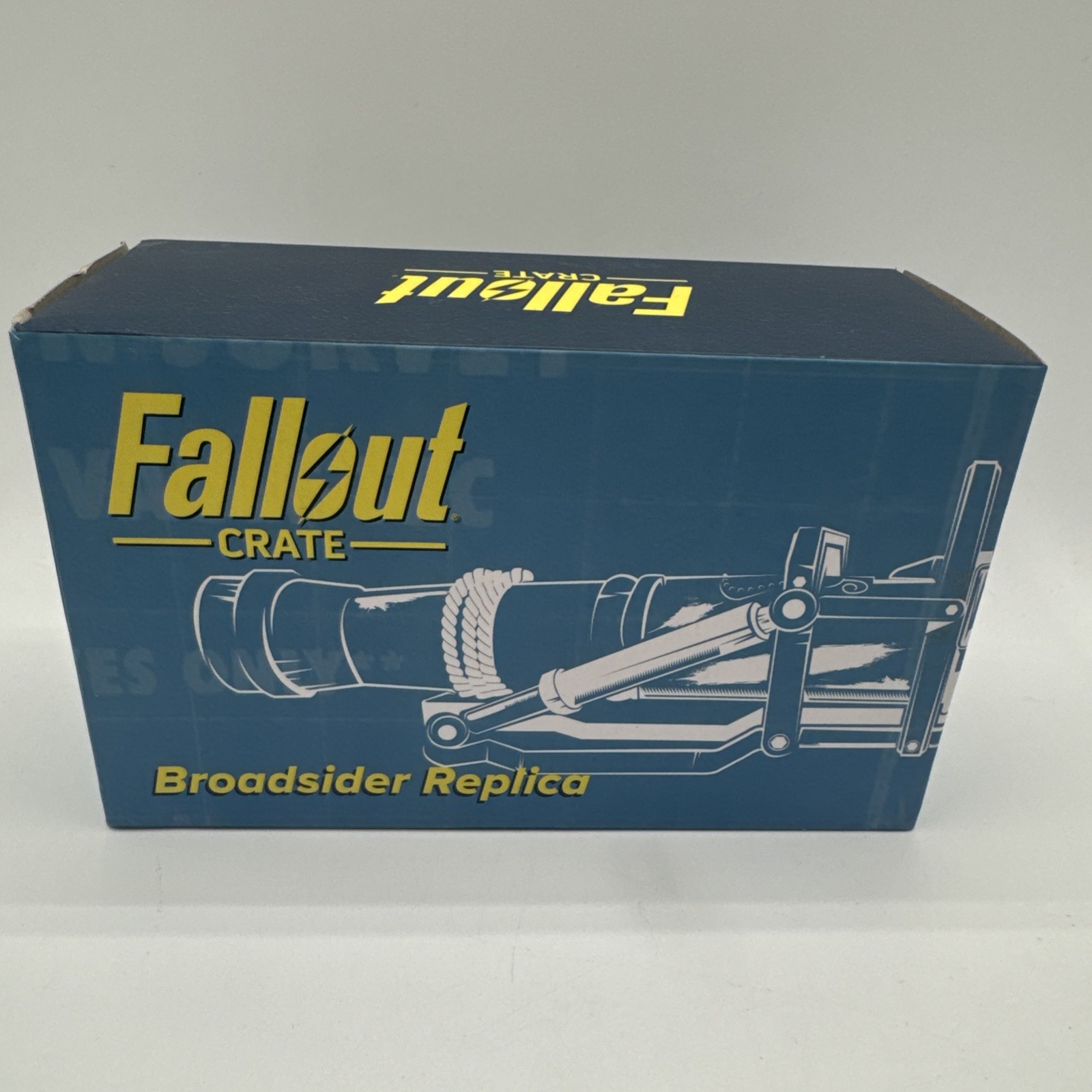 Fallout Crate Broadsider Replica Loot Crate Exclusive Figure New Open Box