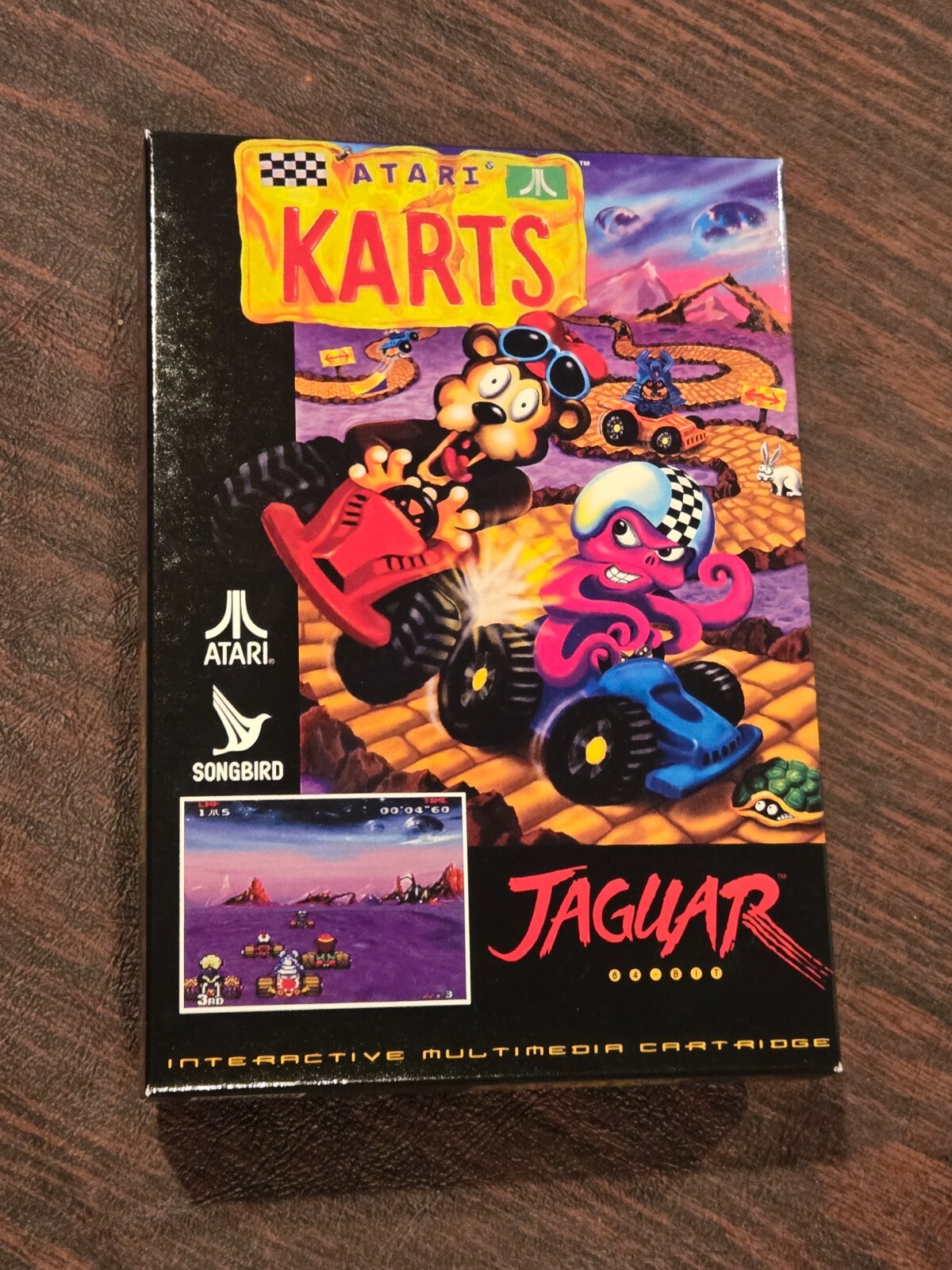 Atari Karts for the Atari Jaguar – Songbird Productions – BRAND NEW