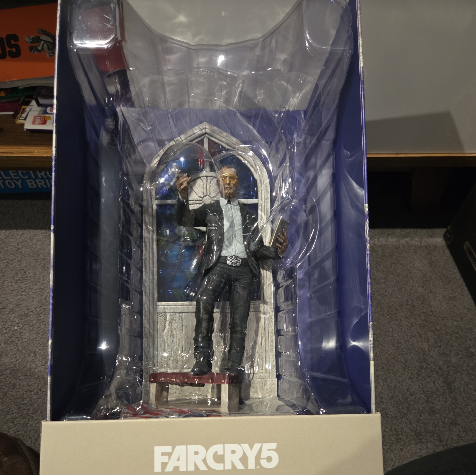Far Cry 5 Father Collectors Edition Joseph Seed Figure Statue Video Game Ubisoft