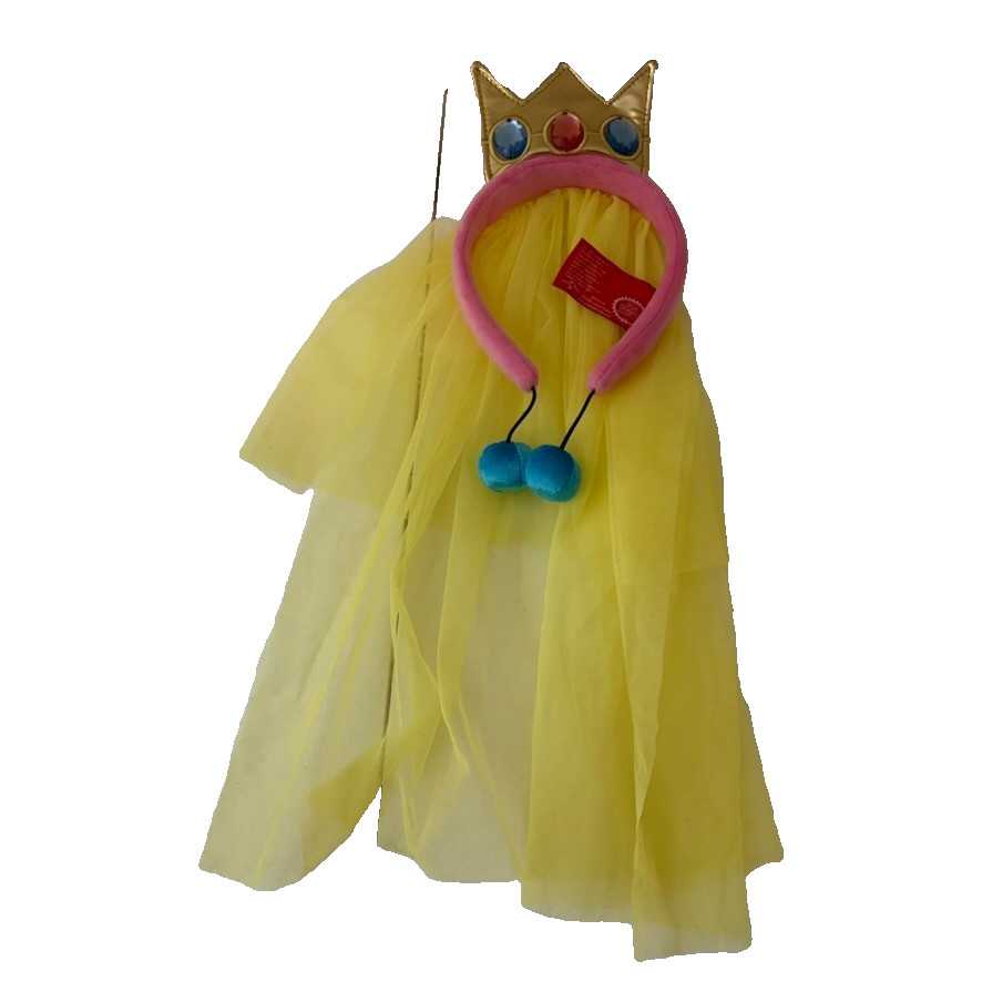Super Nintendo World Princess Peach Headband Adult Crown Universal Studios