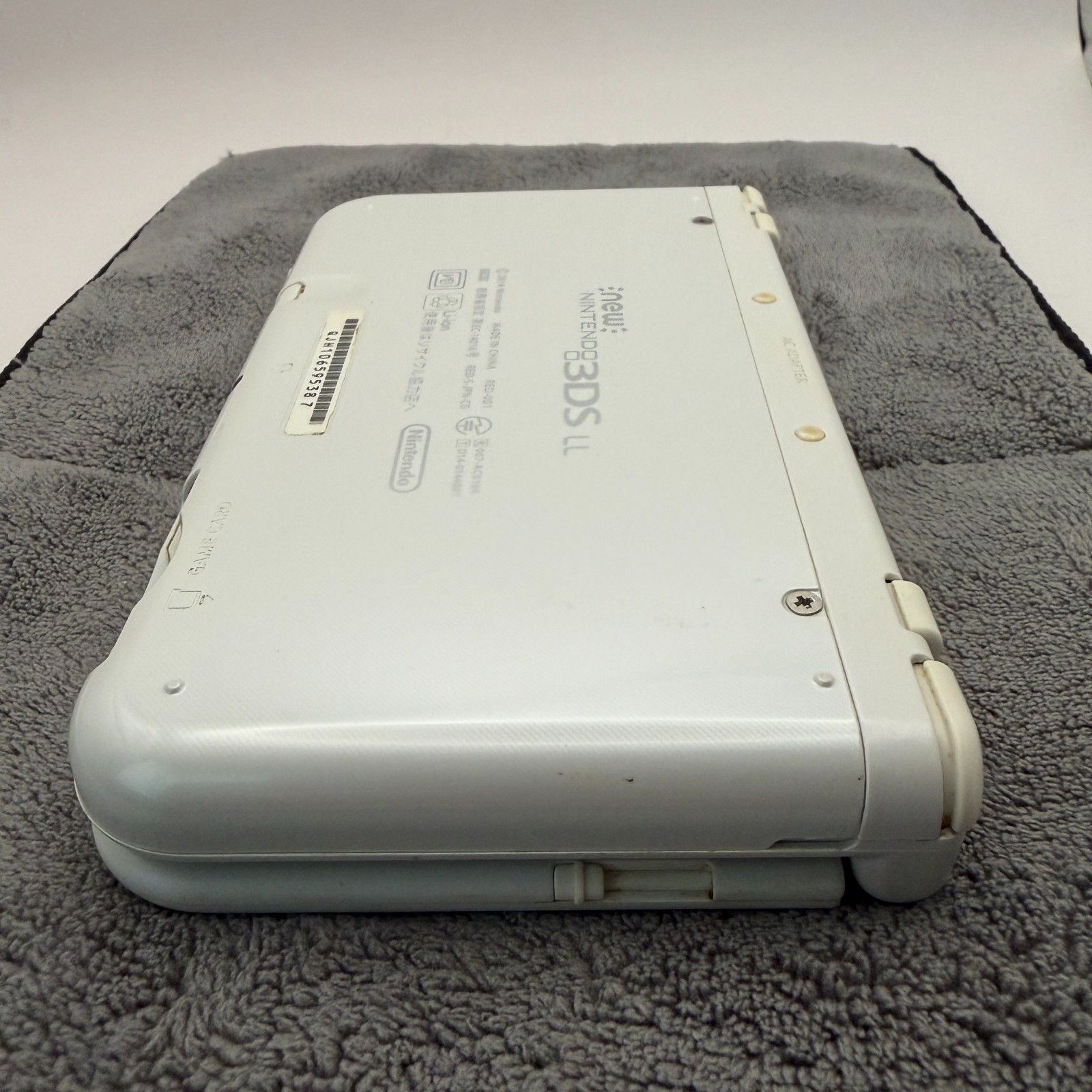 【Excellent5】TOP IPS Nintendo New 3DS LL XL Pearl White Handheld Game Console