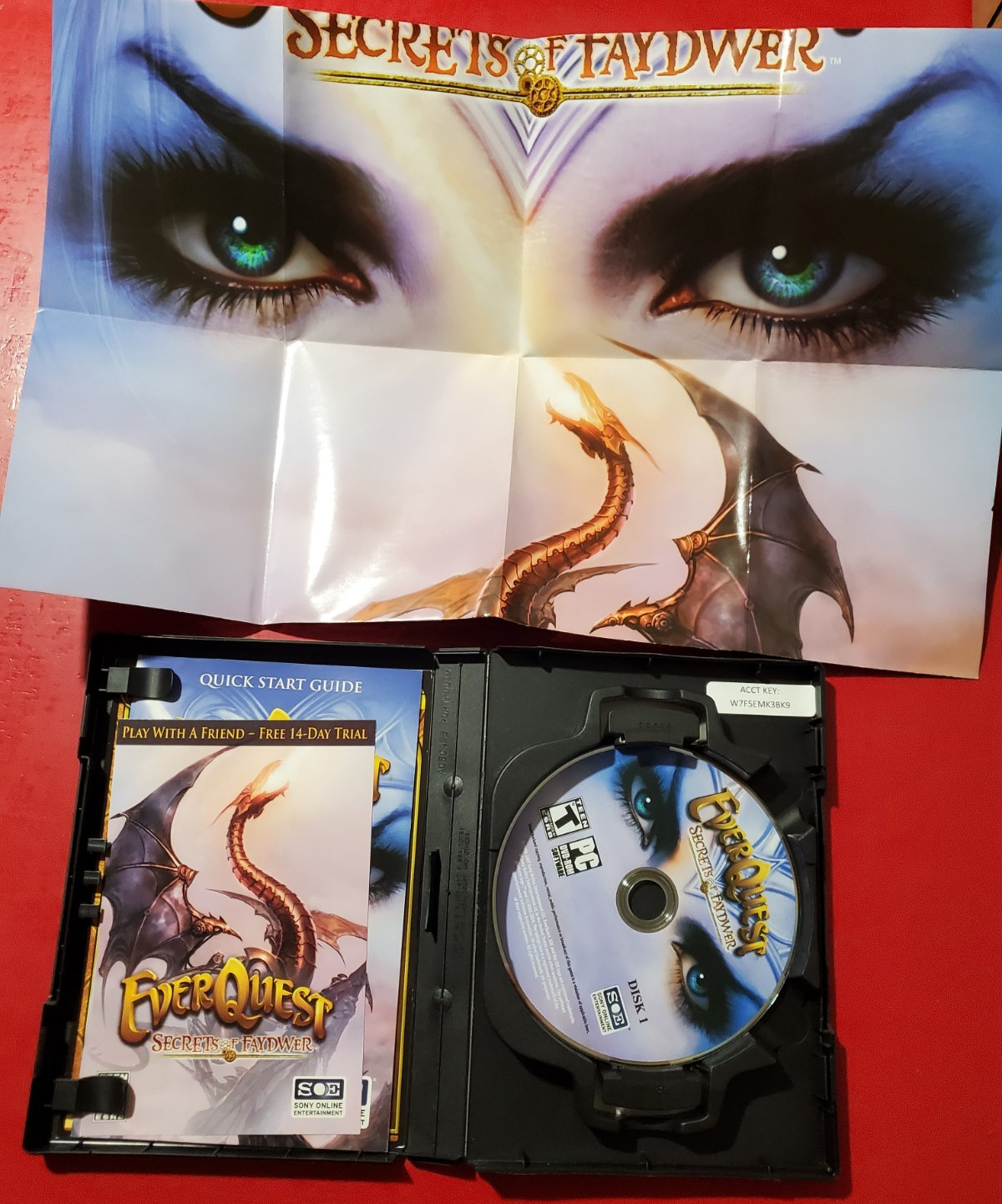 Rare Unique Lot of 14 EverQuest PC-CD Rom Video Games and Expansions