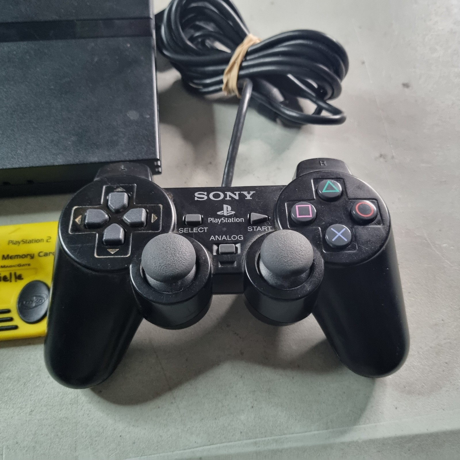 Sony PlayStation 2 PS2 Slim Console Bundle Complete Tested Memory Controller