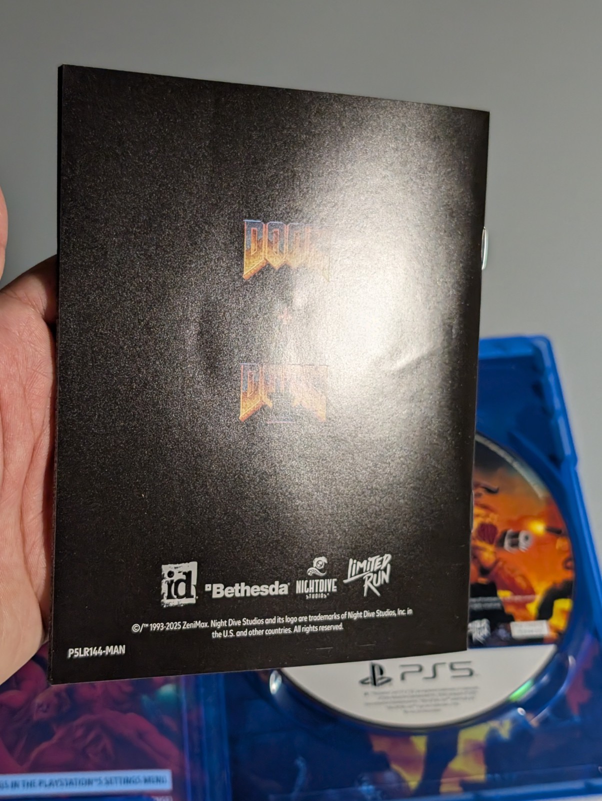 Doom and Doom II (Sony PlayStation 5 PS5) Tested & Working – Doom 1 + 2