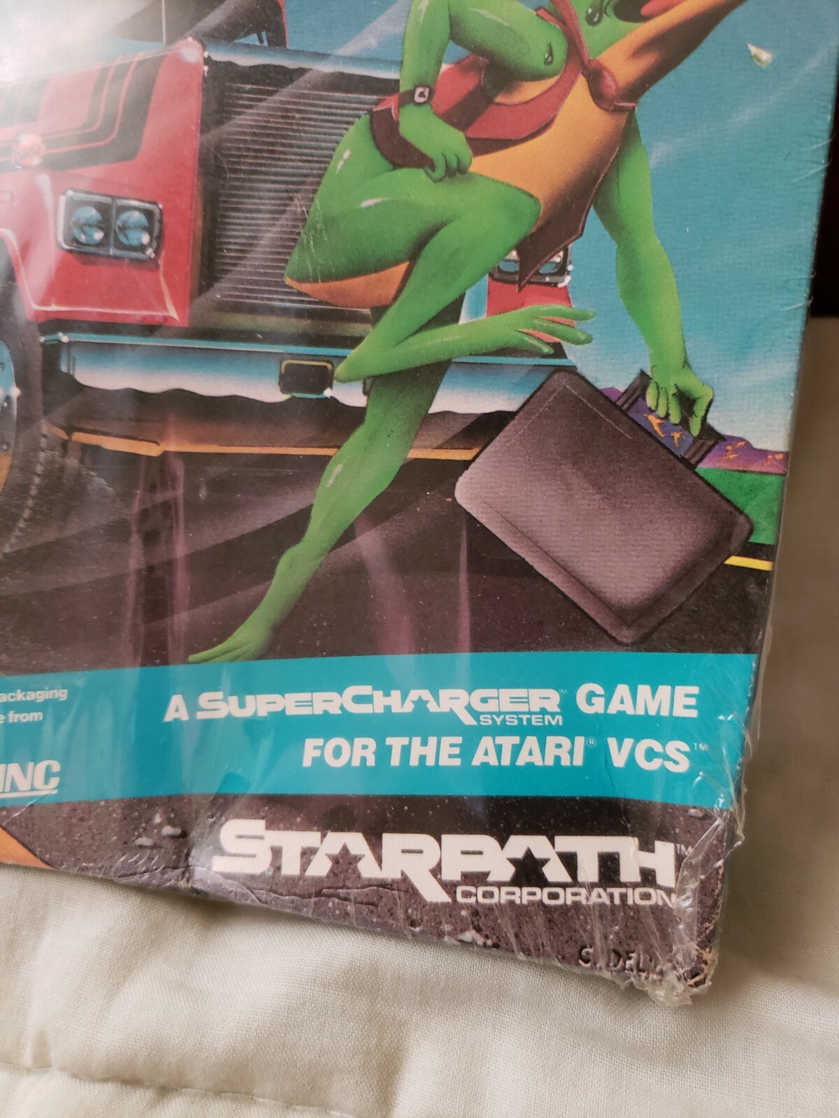 STARPATH Sealed Frogger Atari VCS 2600 never opened CIB amazing Supercharger