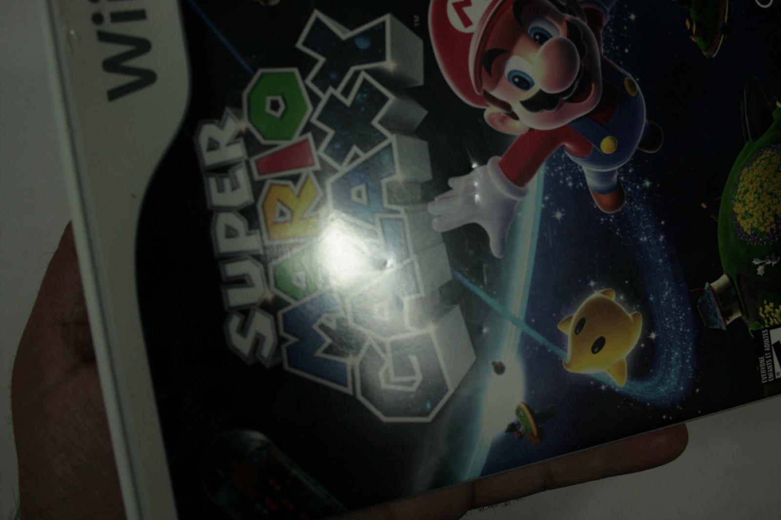 Super Mario Galaxy Wii CIB Game Nintendo Wii 2007 1st Print Compete Manual Reg B