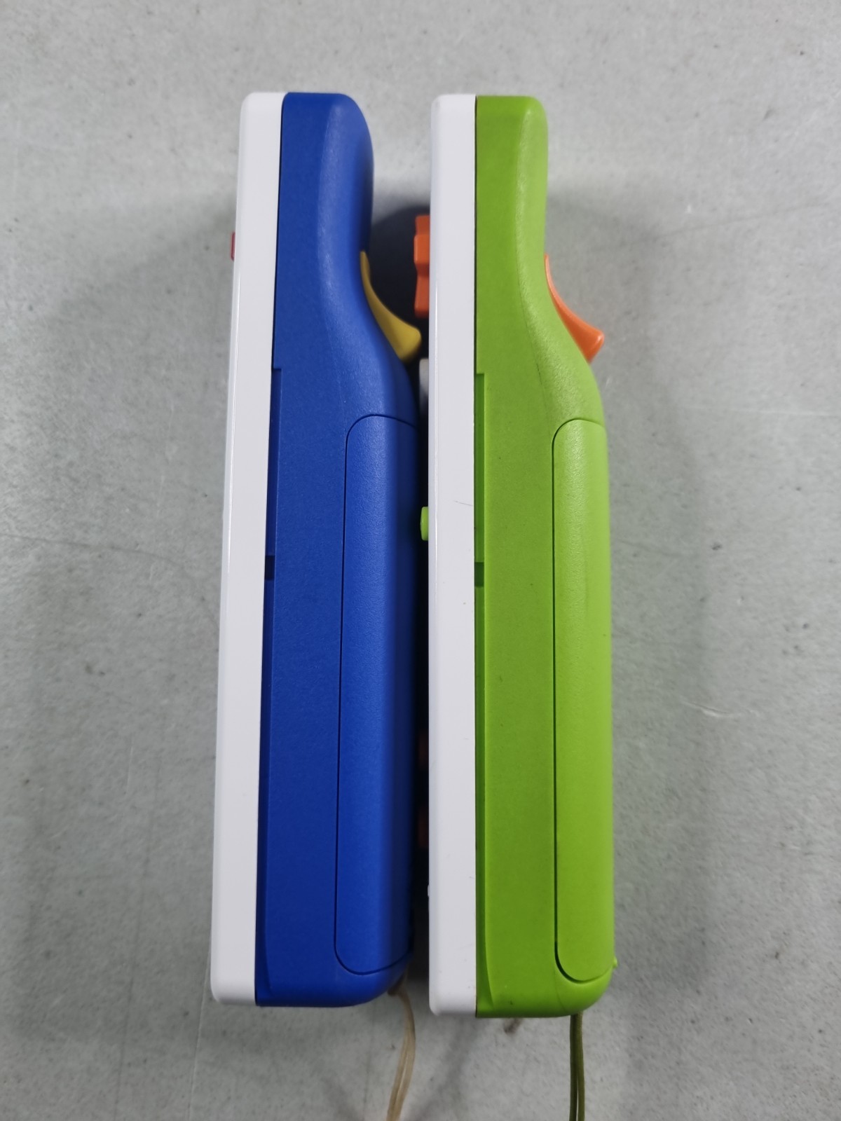 Nintendo Wii Remote Motion Plus Toad & Yoshi OEM Genuine Controllers W Straps