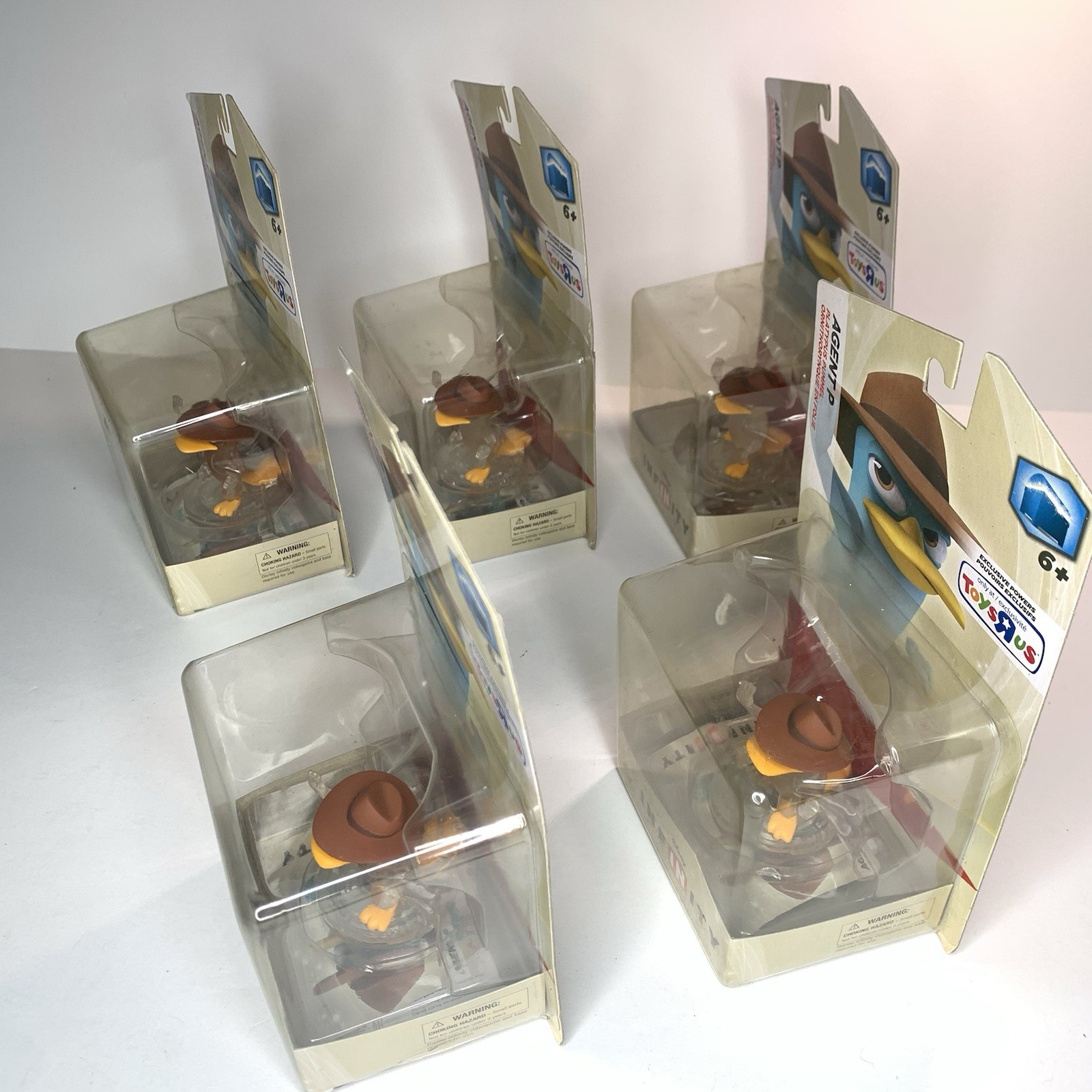 Lot (5) Disney Infinity Phineas & Ferb Agent P Crystal Figure ToysR’Us Exclusive