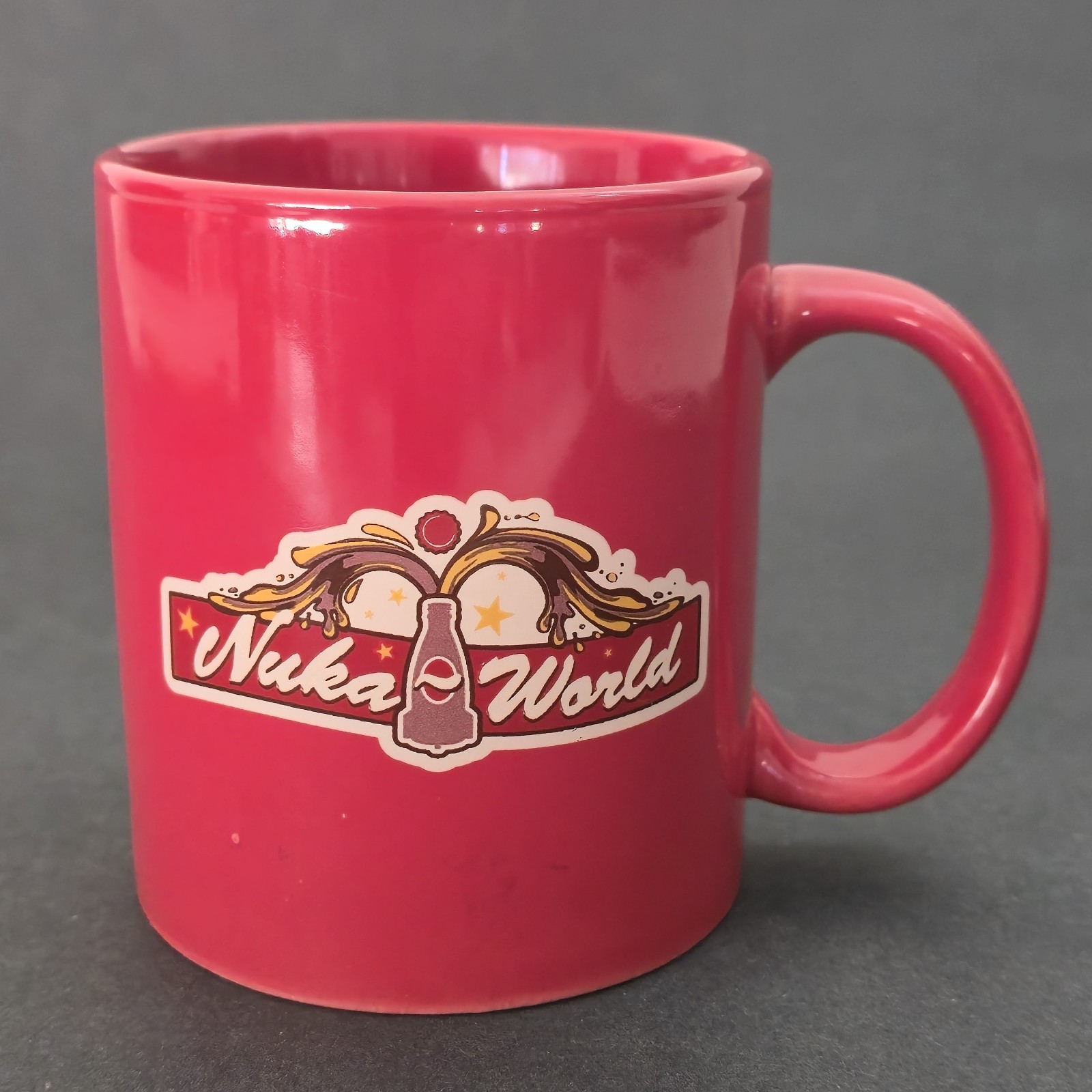 Nuka World Fallout 76 Cermaic Coffee Cup Mug Red Culture Fly 2019