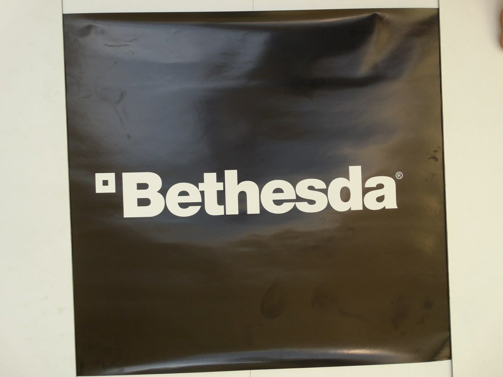 POSTER 77×80 cm BETHESDA PUBBLICITà ORIGINALE da NEGOZIO LOCANDINA UFFICIALE
