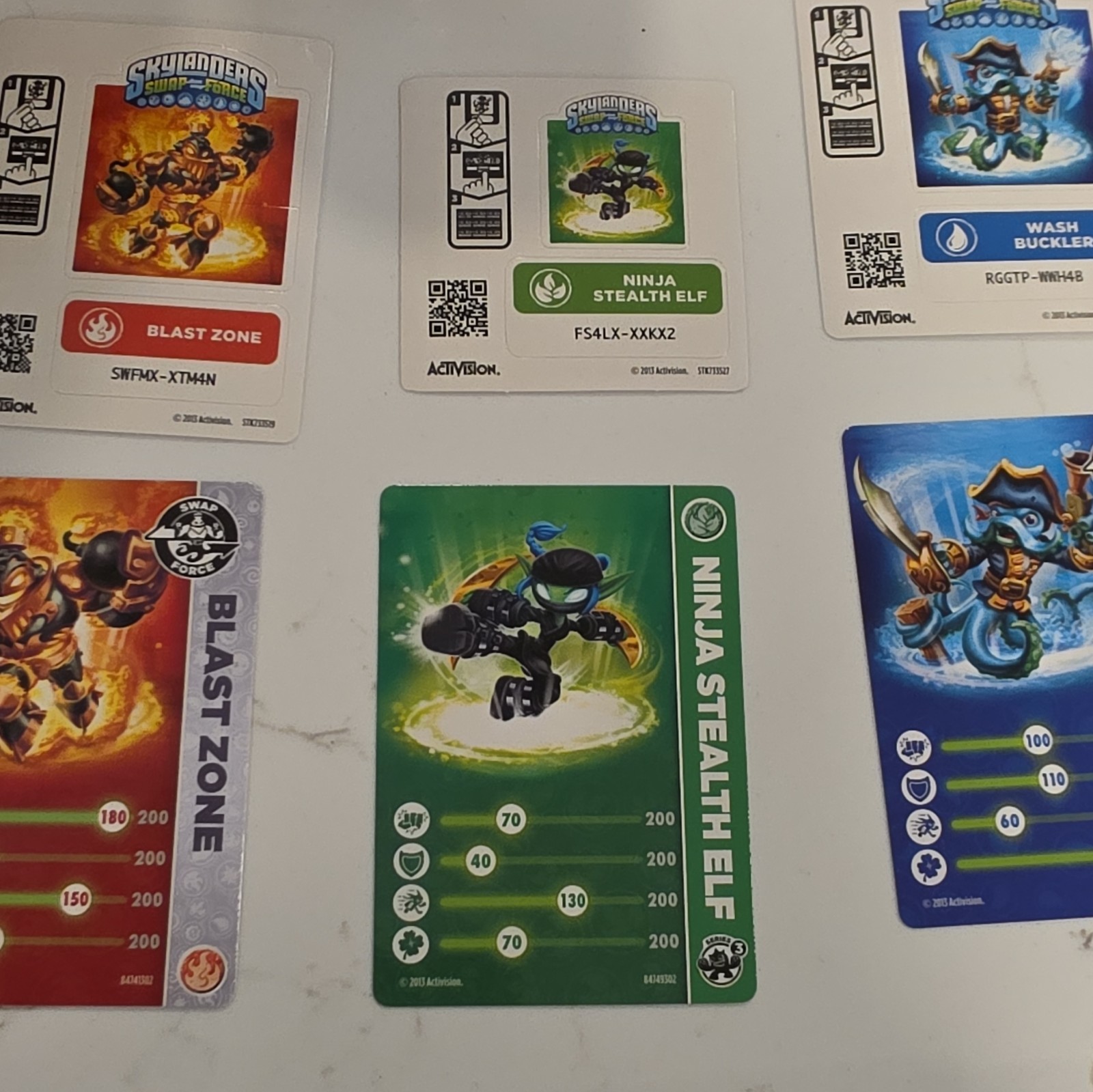 Activision Skylanders Swap Force Wii U Game Portal & Figures Swappable