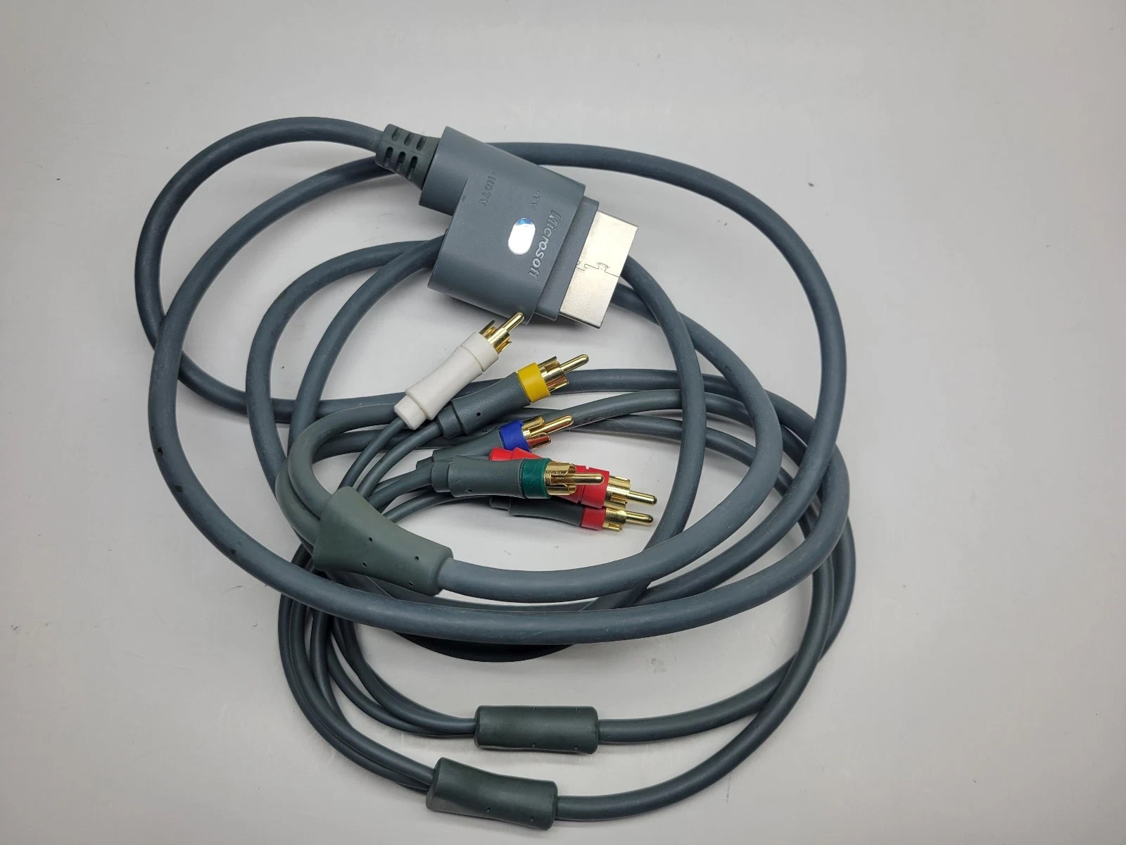 HD TV Premium RCA Composite AV A/V Cable Cord for Microsoft Xbox 360
