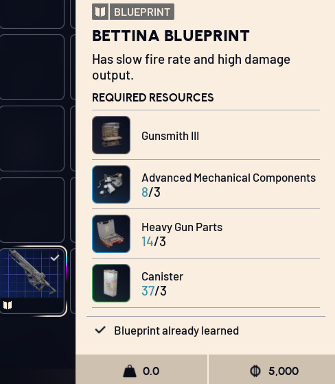 ARC RAIDERS BETTINA BLUEPRINT FAST DIGITAL DELIVERY IN GAME ONLY – USA SELLER
