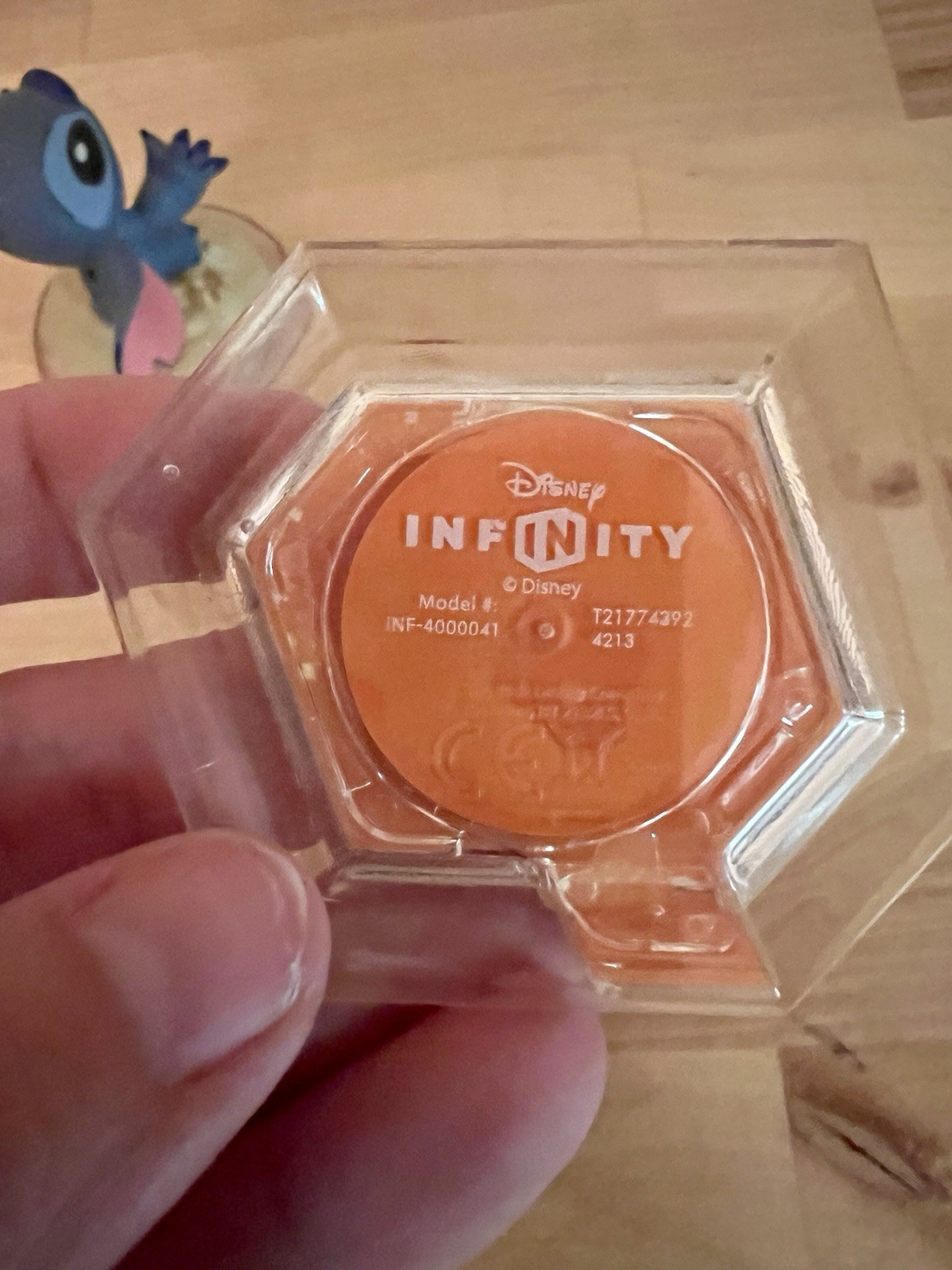 Disney Infinity Stitch Game Figure & Power Disk 2.0