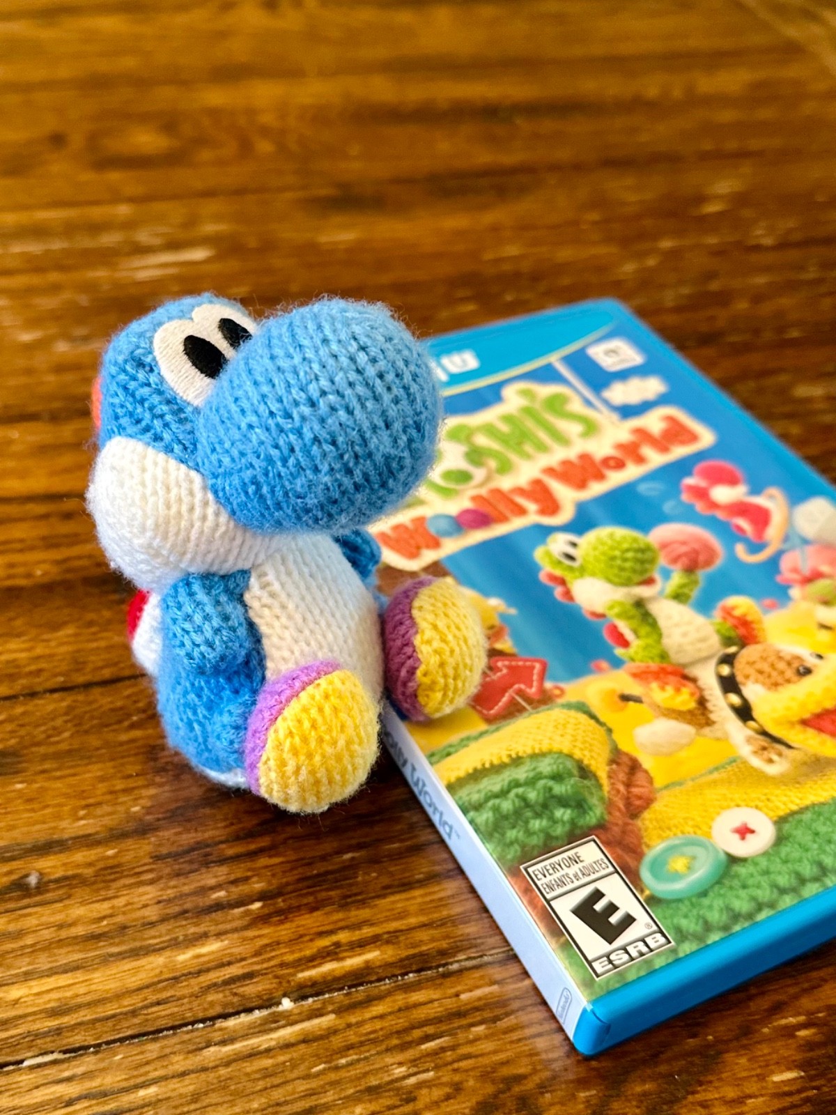 Yoshi’s Woolly World + Light Blue Yarn Yoshi (Nintendo Wii U, 2016)